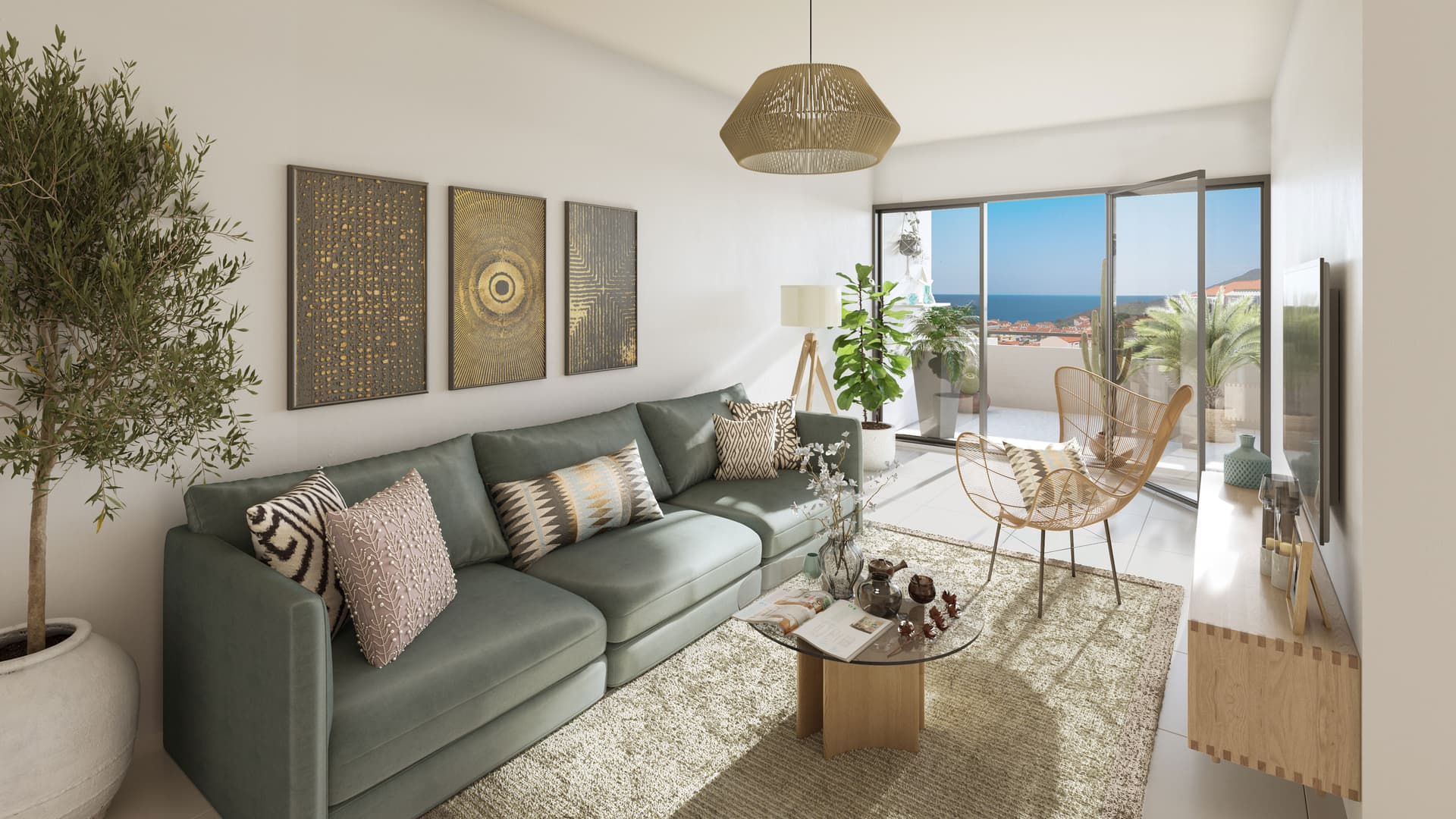 Port-Vendres — Située sur les hauteurs de Port-Vendres, cette résidence offre un cadre de vie privilégié face à la ... — Miniature 3