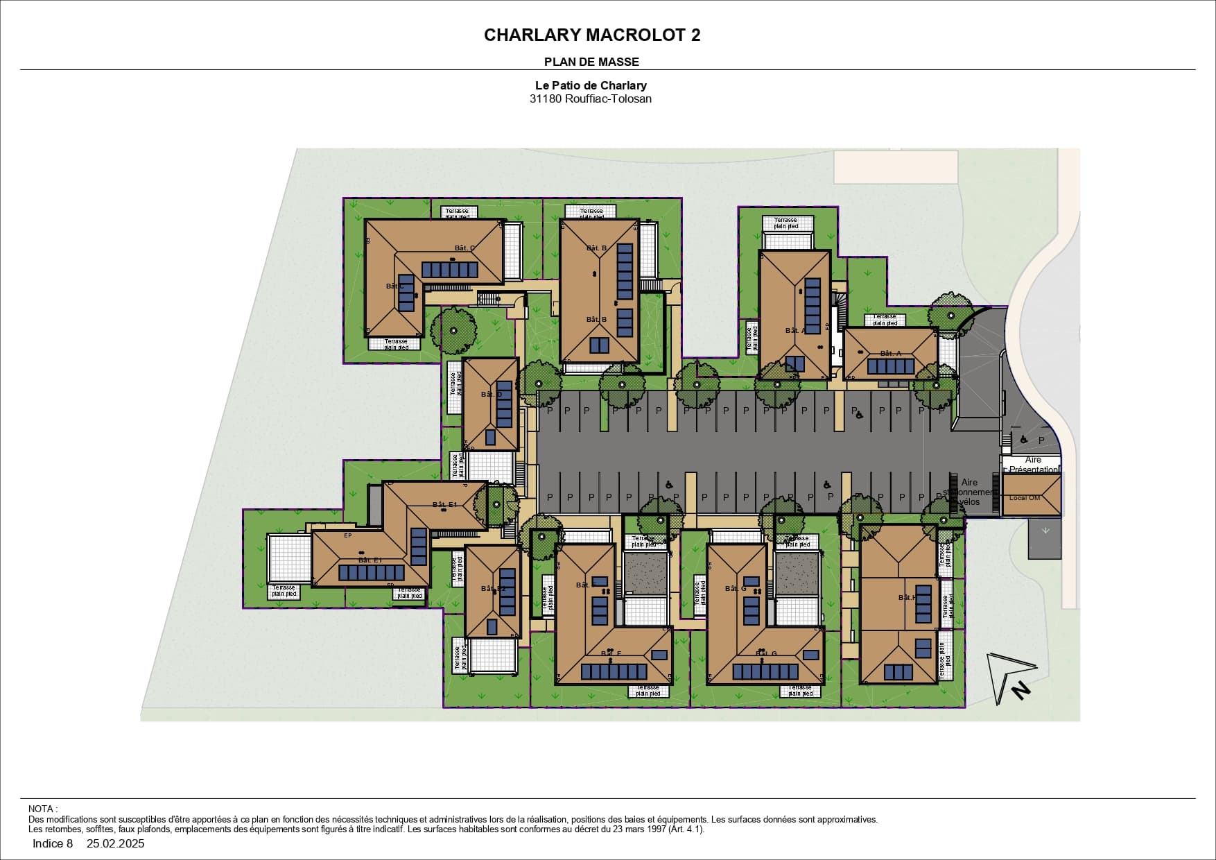 Rouffiac-Tolosan — Au cœur de Rouffiac-Tolosan, une résidence contemporaine propose 36 logements répartis dans 8 petits... — Miniature 2