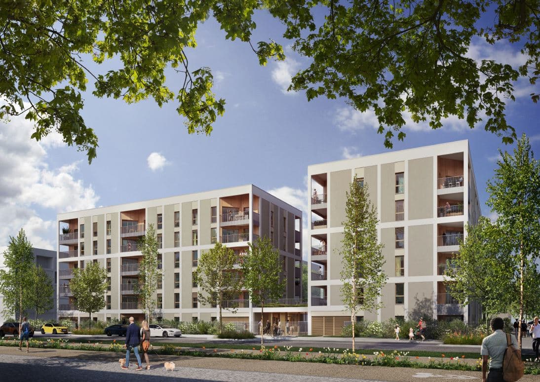 Bron — Située au cœur d’un secteur résidentiel à Lyon – Bron, cette nouvelle résidence propose une sélectio... — Miniature 3