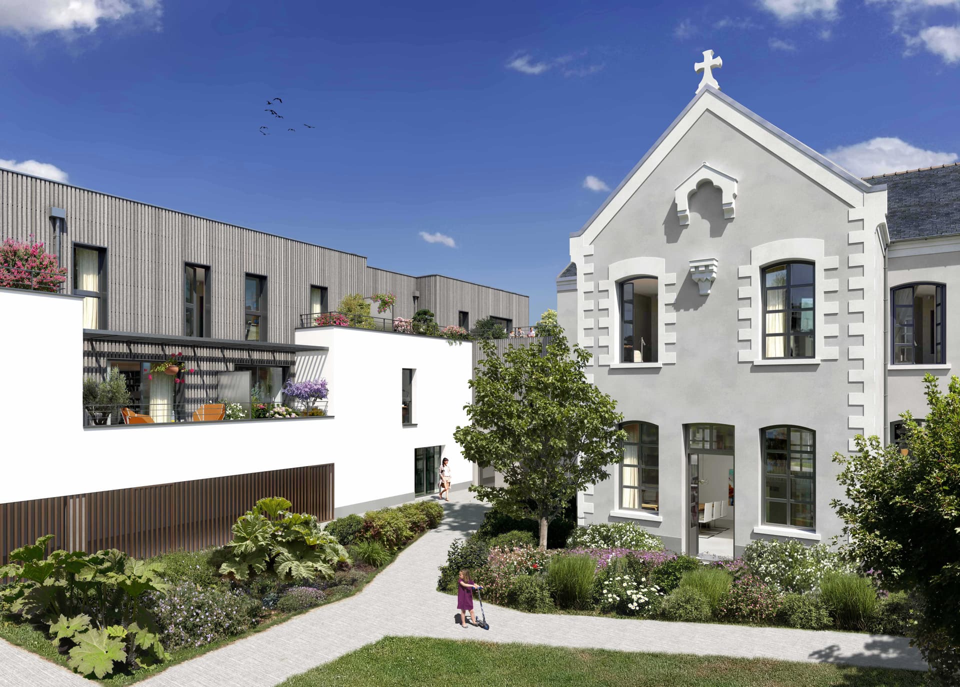 Nantes — Située dans un quartier recherché de Nantes, cette résidence à taille humaine comprend 22 appartemen... — Photo 1