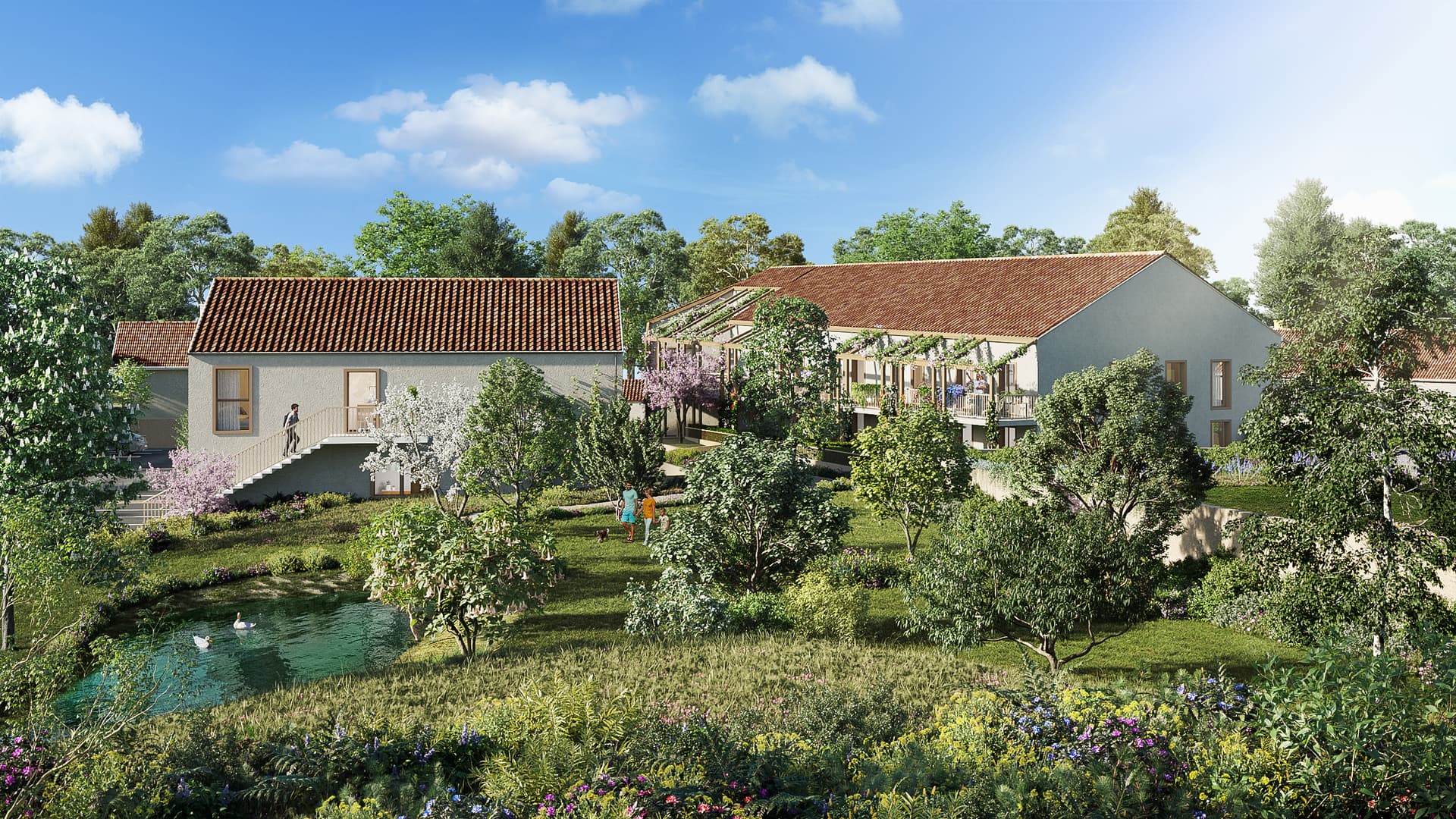 Couchey — Située à Couchey, cette nouvelle résidence propose un cadre de vie privilégié, en plein cœur d’un bo... — Miniature 2