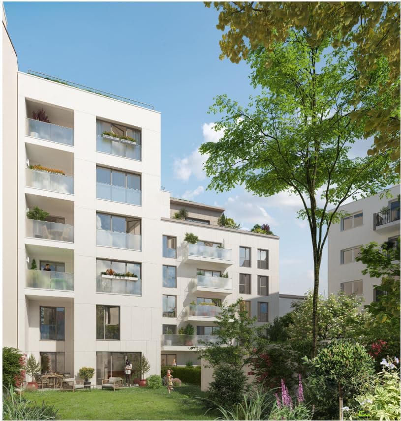 Issy-les-Moulineaux — Située en plein centre-ville d’Issy-les-Moulineaux, cette nouvelle résidence s’intègre harmonieuseme... — Miniature 3