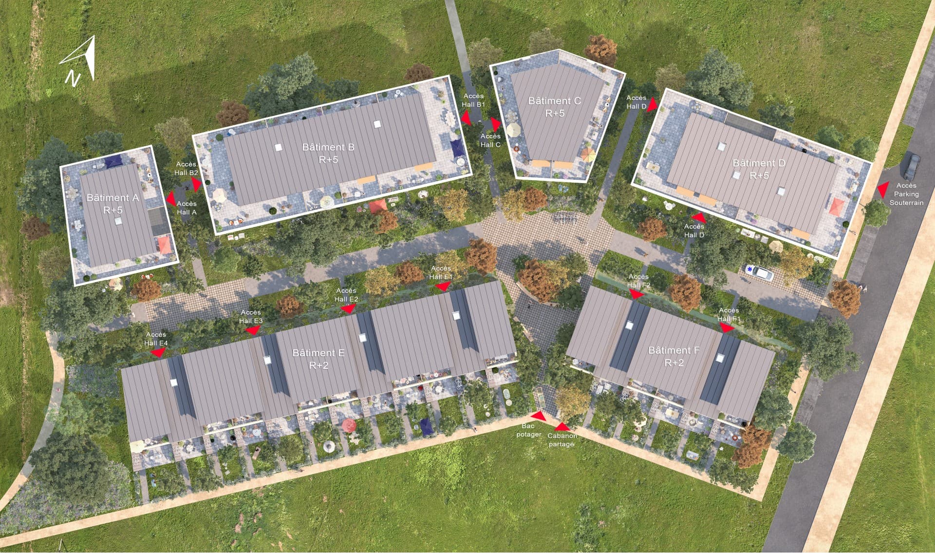 Cognin — Située à proximité immédiate de Chambéry, dans l’écoquartier de Villeneuve à Cognin, cette nouvelle ... — Miniature 6