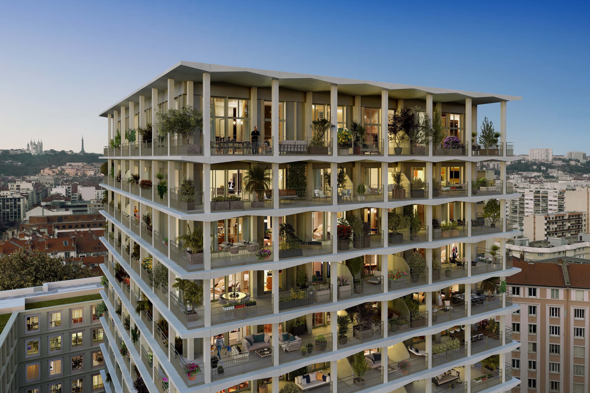 Lyon 6e — Située au cœur du 6ème arrondissement de Lyon, cette nouvelle résidence se distingue par son emplace... — Photo 1