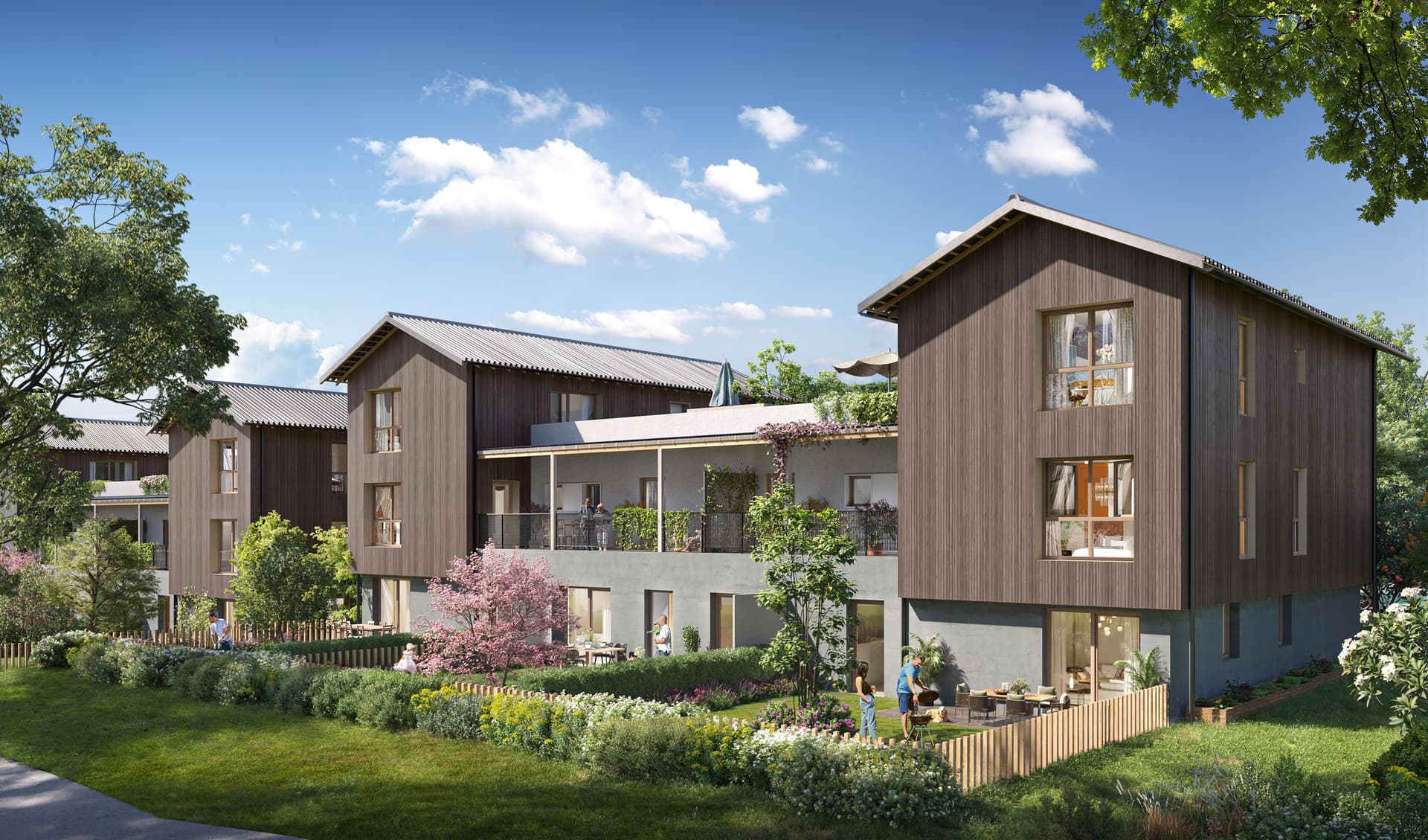 la-Motte-Servolex — Située à proximité immédiate de Chambéry, au sein de l’éco-quartier des Granges au Bourget-du-Lac, c... — Miniature 2