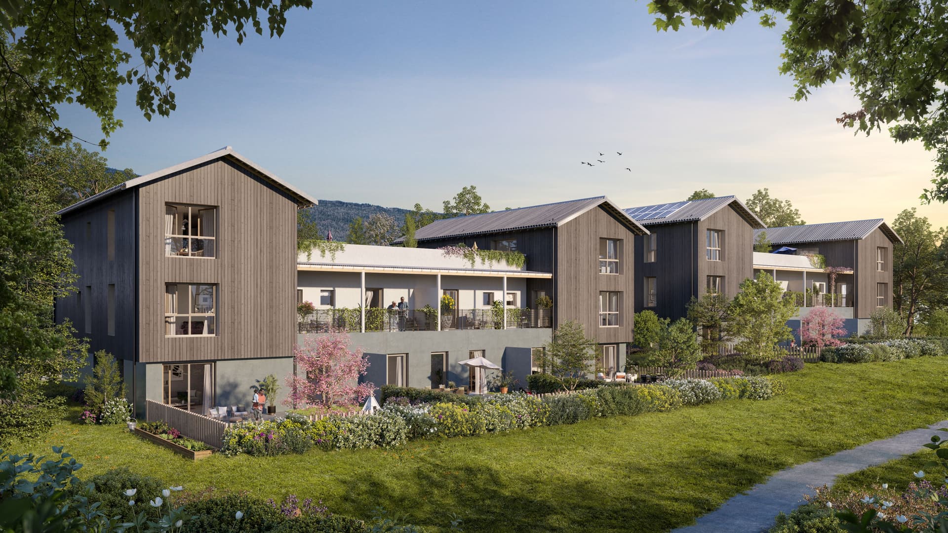 la-Motte-Servolex — Située à proximité immédiate de Chambéry, au sein de l’éco-quartier des Granges au Bourget-du-Lac, c... — Miniature 4