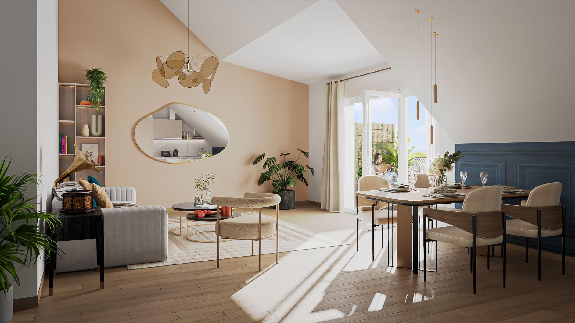 Beaune — Située à proximité immédiate du centre de Beaune, cette résidence de standing propose un cadre de vi... — Miniature 4