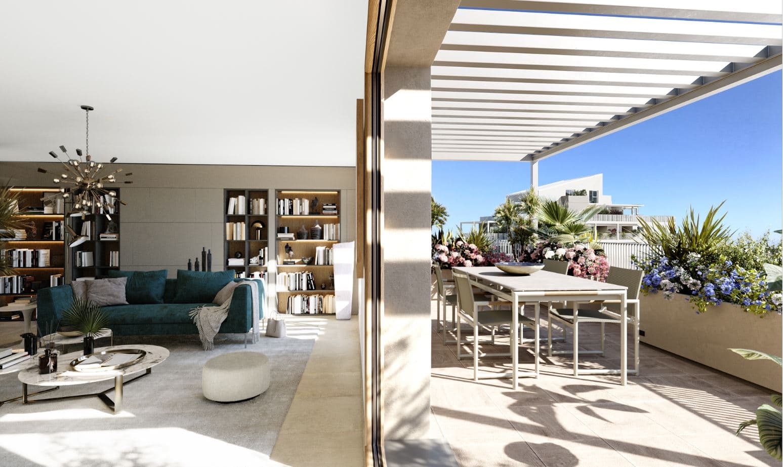 Montpellier — Au cœur du quartier République-Port Marianne à Montpellier, une nouvelle résidence s’implante dans u... — Photo 1