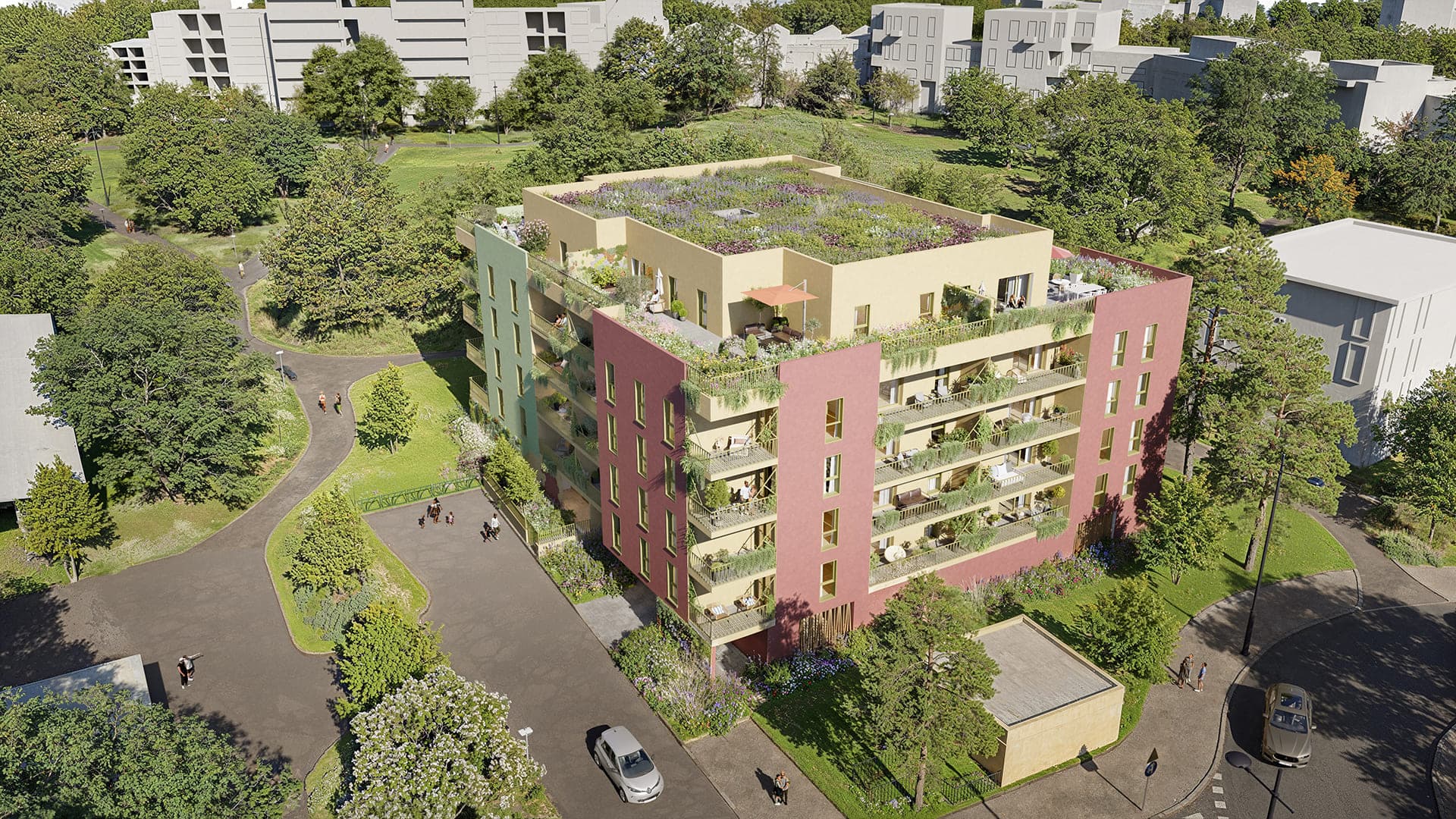 Quetigny — Située à Quetigny, à proximité immédiate de la place centrale et de sa station de tramway, cette rés... — Miniature 2