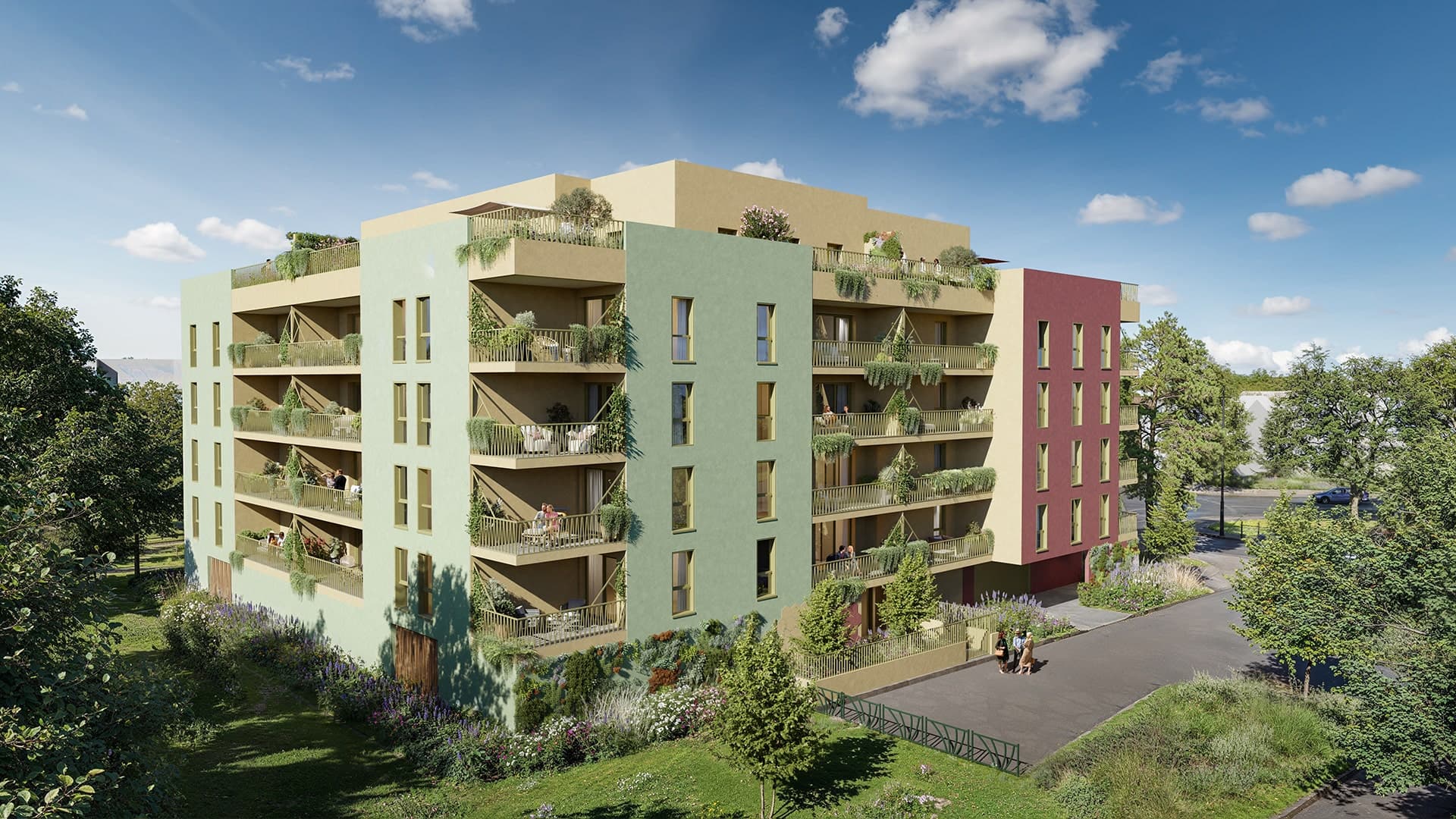 Quetigny — Située à Quetigny, à proximité immédiate de la place centrale et de sa station de tramway, cette rés... — Miniature 3