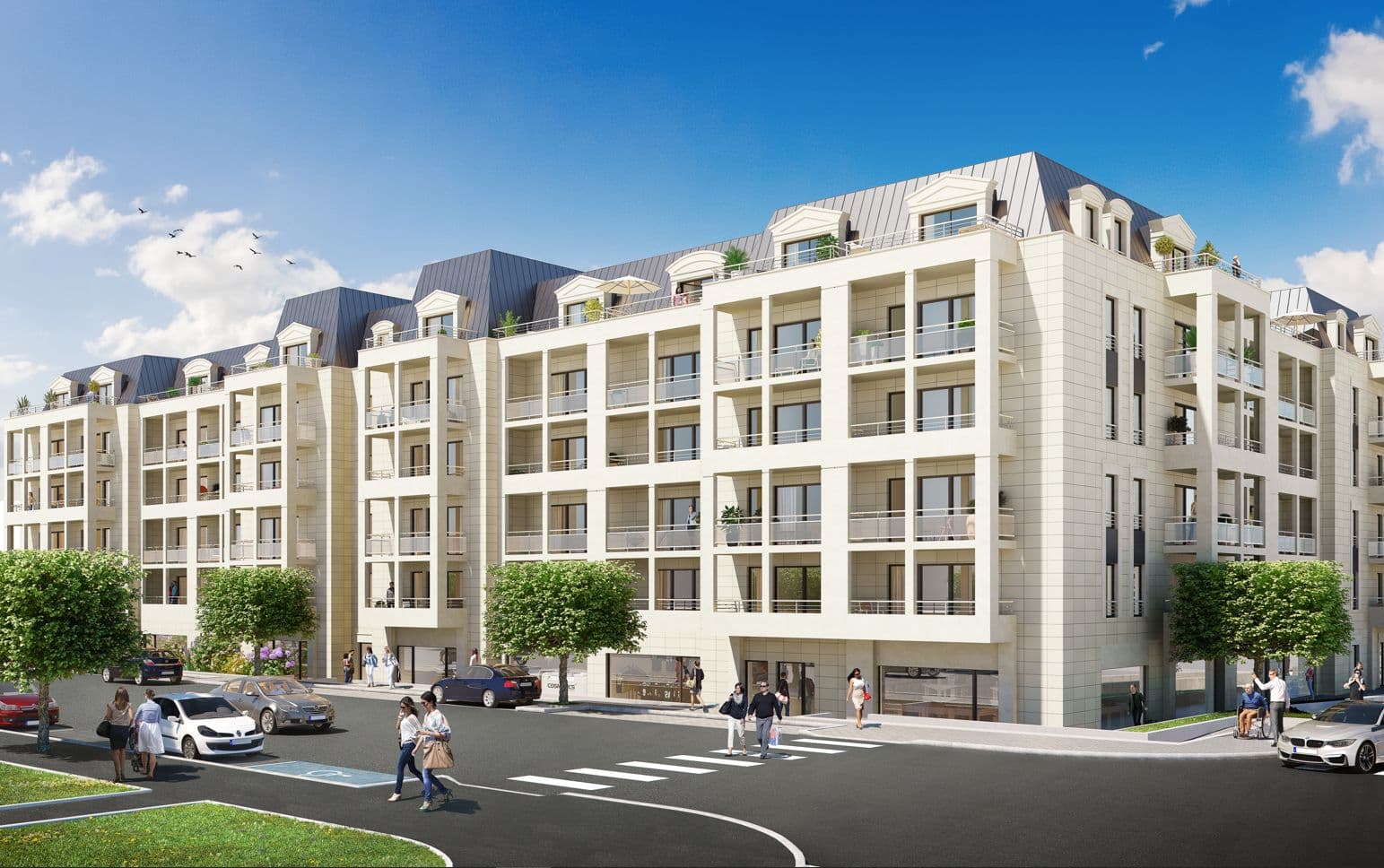 Dinard — Située dans un environnement urbain dynamique, cette nouvelle résidence propose des appartements du ... — Miniature 3