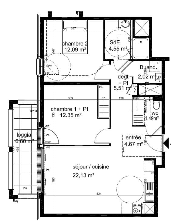Dinard — Située dans un environnement urbain dynamique, cette nouvelle résidence propose des appartements du ... — Miniature 7