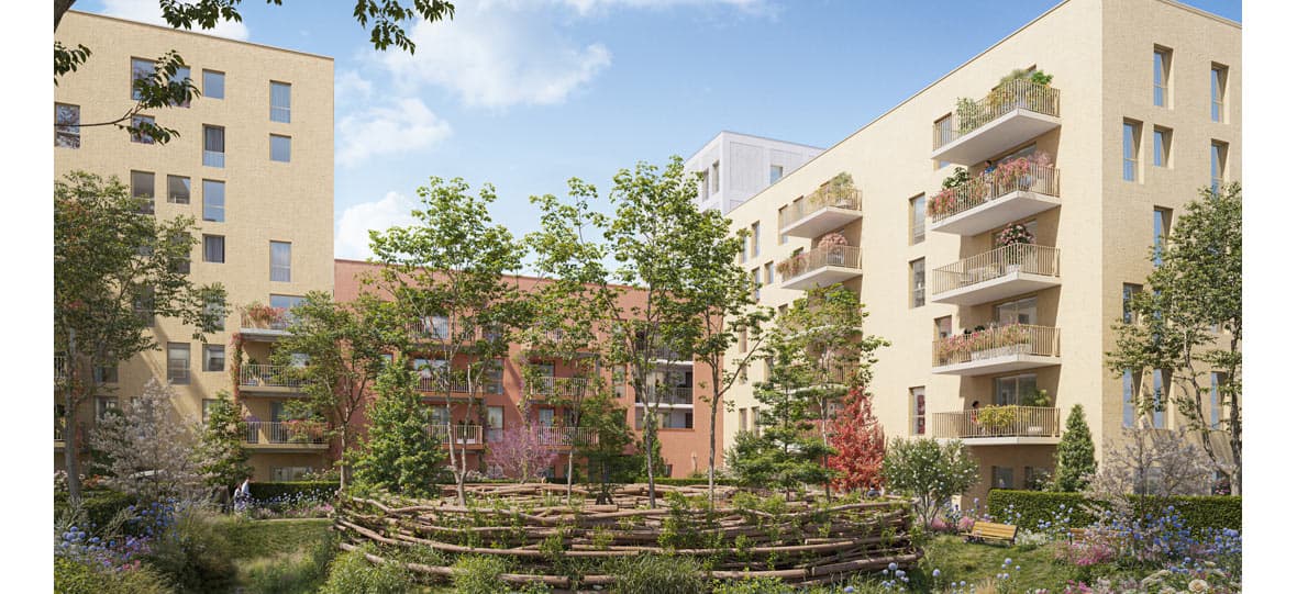 Strasbourg — Située dans un environnement urbain en plein renouveau, cette nouvelle résidence propose des apparte... — Photo 1