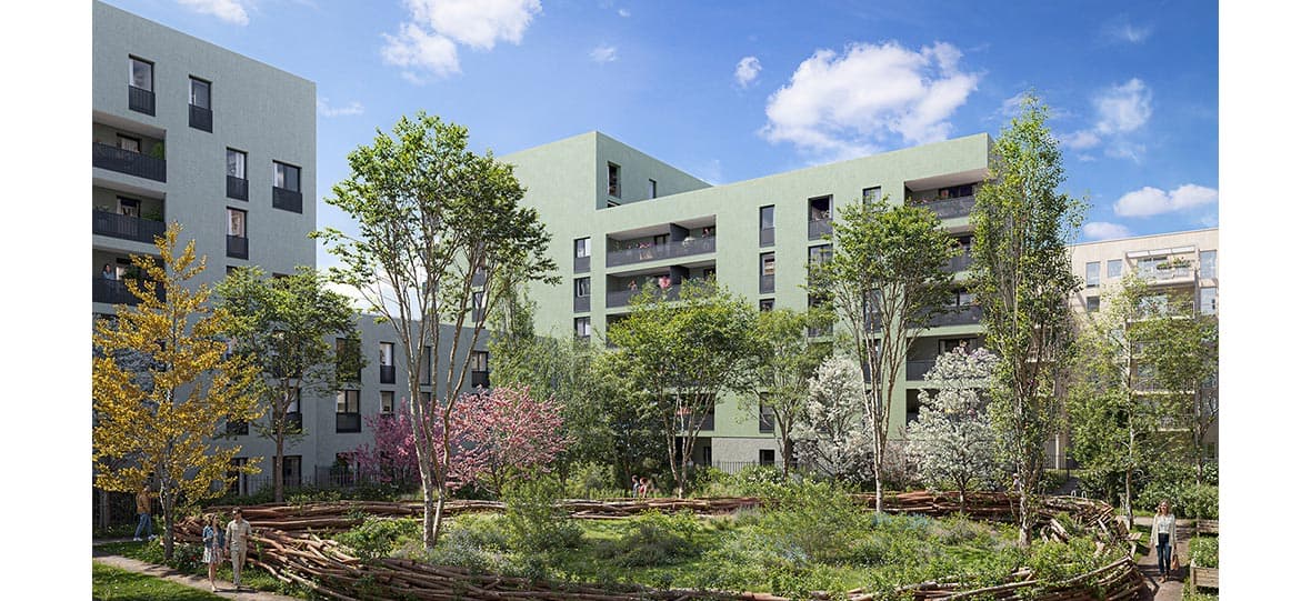 Strasbourg — Située dans un environnement urbain en plein renouveau, cette nouvelle résidence propose des apparte... — Miniature 2