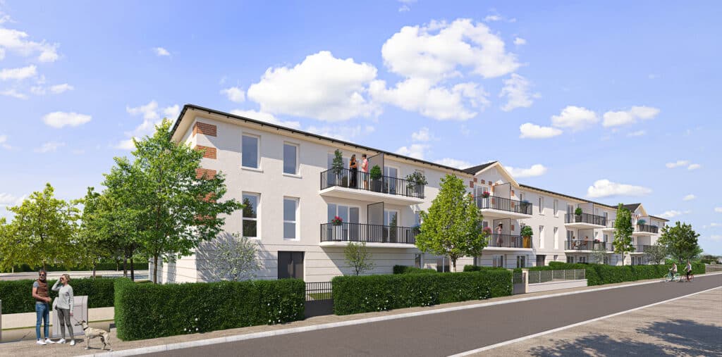 Ligne — Située à proximité de l’agglomération nantaise, cette nouvelle résidence propose un cadre de vie pai... — Miniature 2