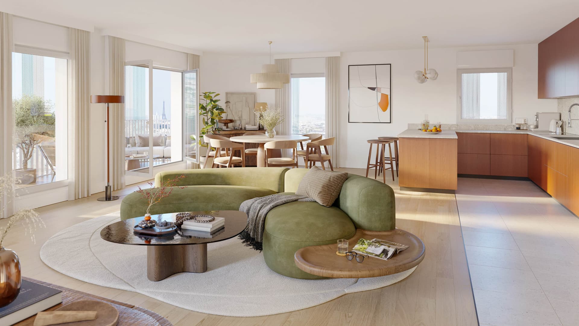 Issy-les-Moulineaux — Située à Issy-les-Moulineaux, une nouvelle résidence propose 40 appartements, du studio au cinq pièc... — Photo 1