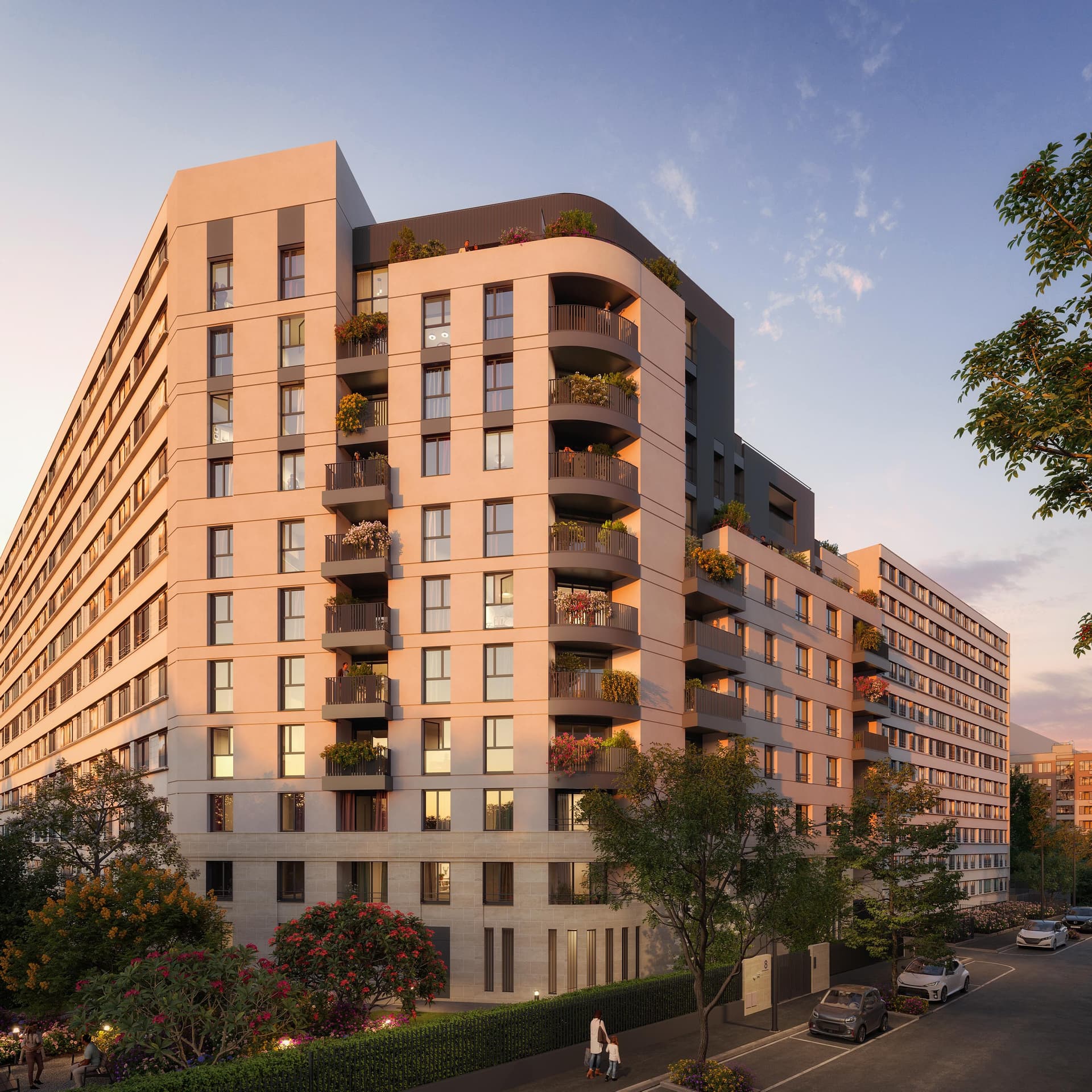 Meudon — Située à proximité immédiate du tramway T6, station Meudon-la-Forêt, cette nouvelle réalisation prop...