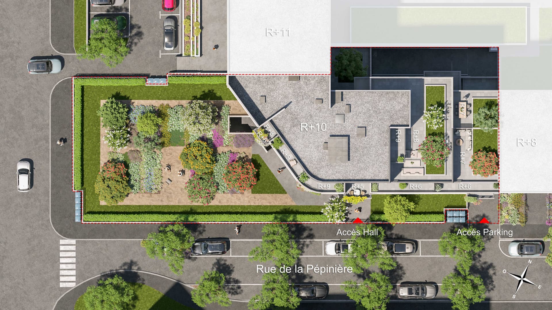 Meudon — Située à proximité immédiate du tramway T6, station Meudon-la-Forêt, cette nouvelle réalisation prop... — Miniature 3