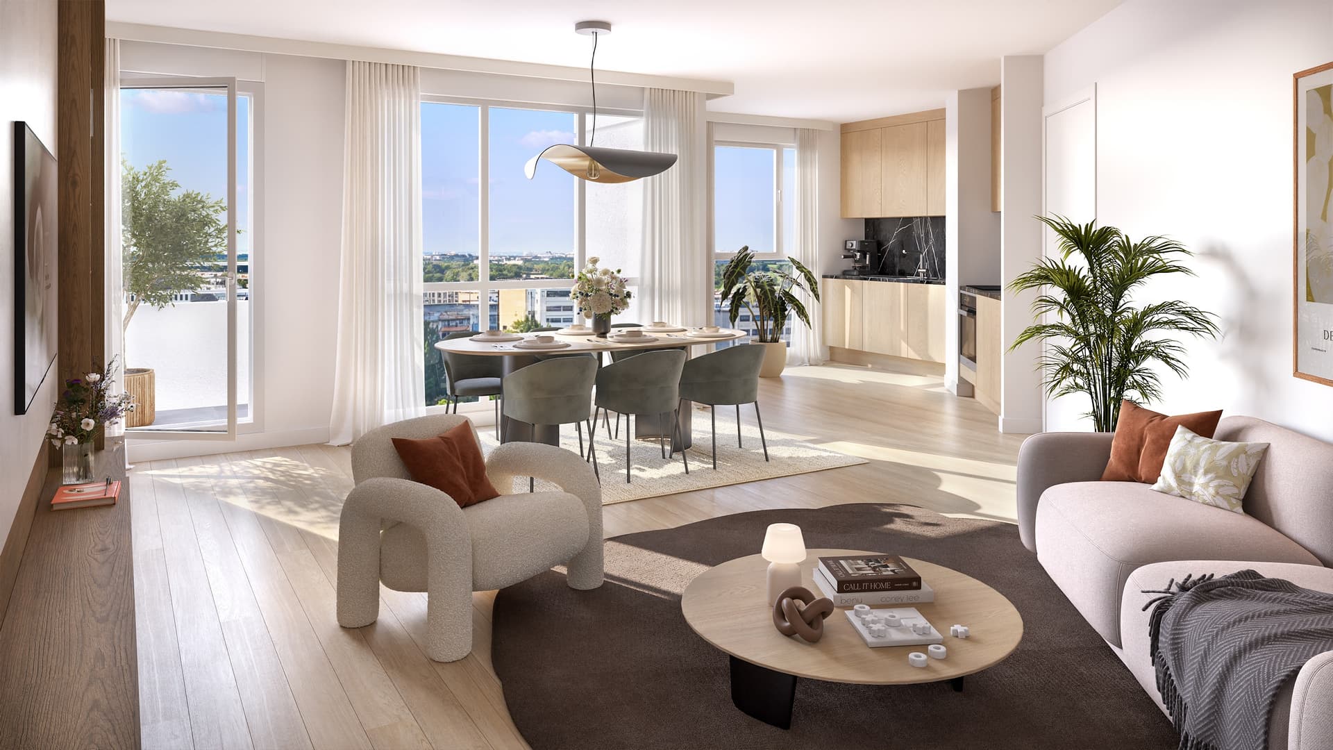 Meudon — Située à proximité immédiate du tramway T6, station Meudon-la-Forêt, cette nouvelle réalisation prop... — Miniature 4