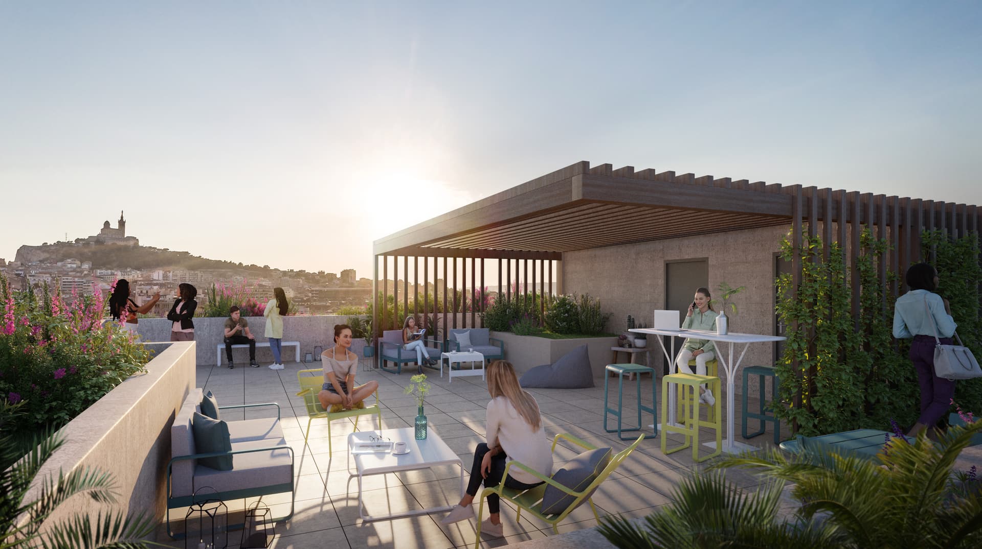 Marseille — Située au cœur du 6ᵉ arrondissement de Marseille, cette résidence étudiante bénéficie d’un emplaceme... — Photo 1