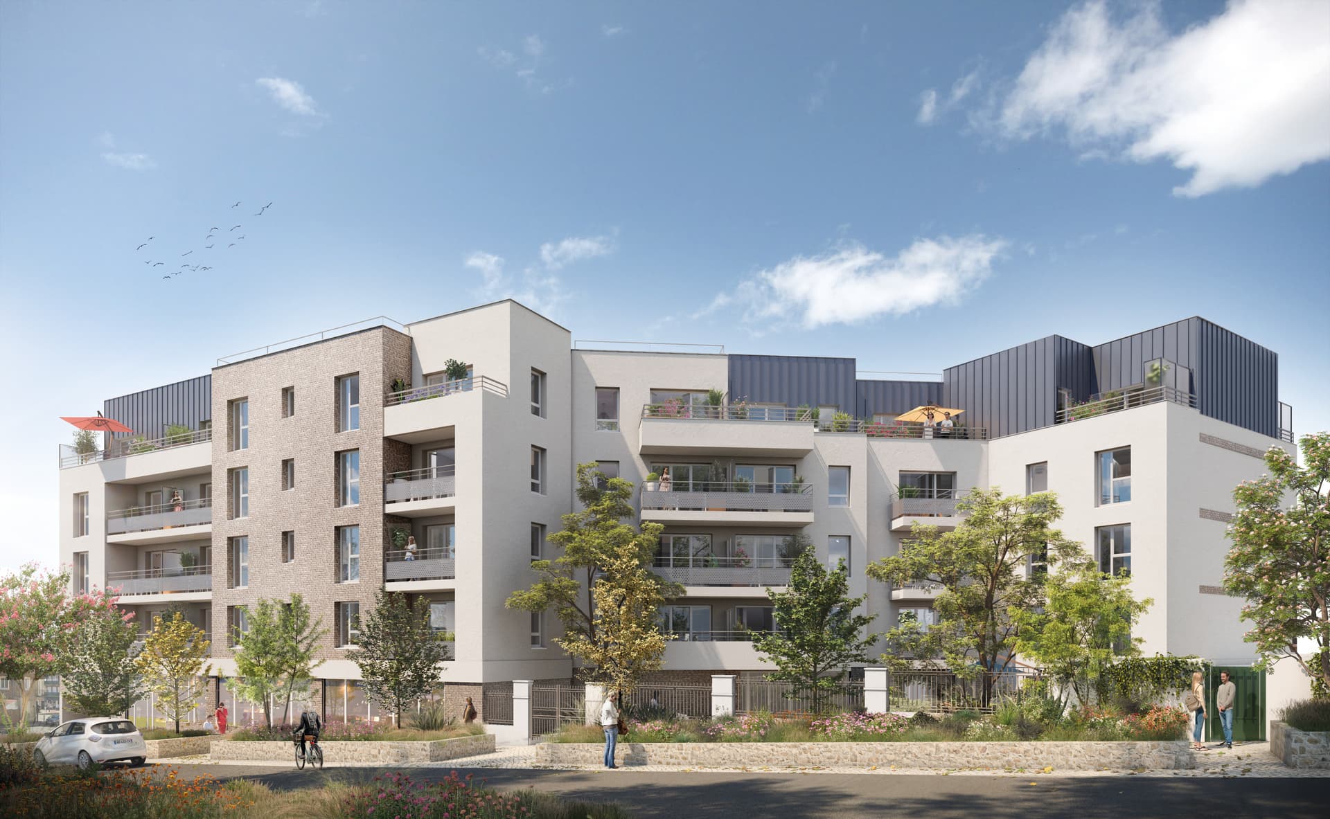 Saint-Cyr-L'ecole — Située à Saint-Cyr-l’École, à proximité immédiate de la gare et en bordure du parc de Versailles, ce...