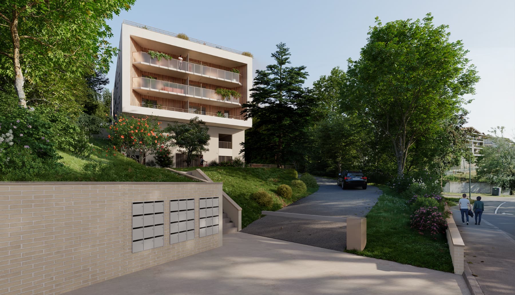 Toulouse — Située sur les hauteurs de Toulouse, cette nouvelle réalisation propose un cadre de vie privilégié a... — Miniature 2