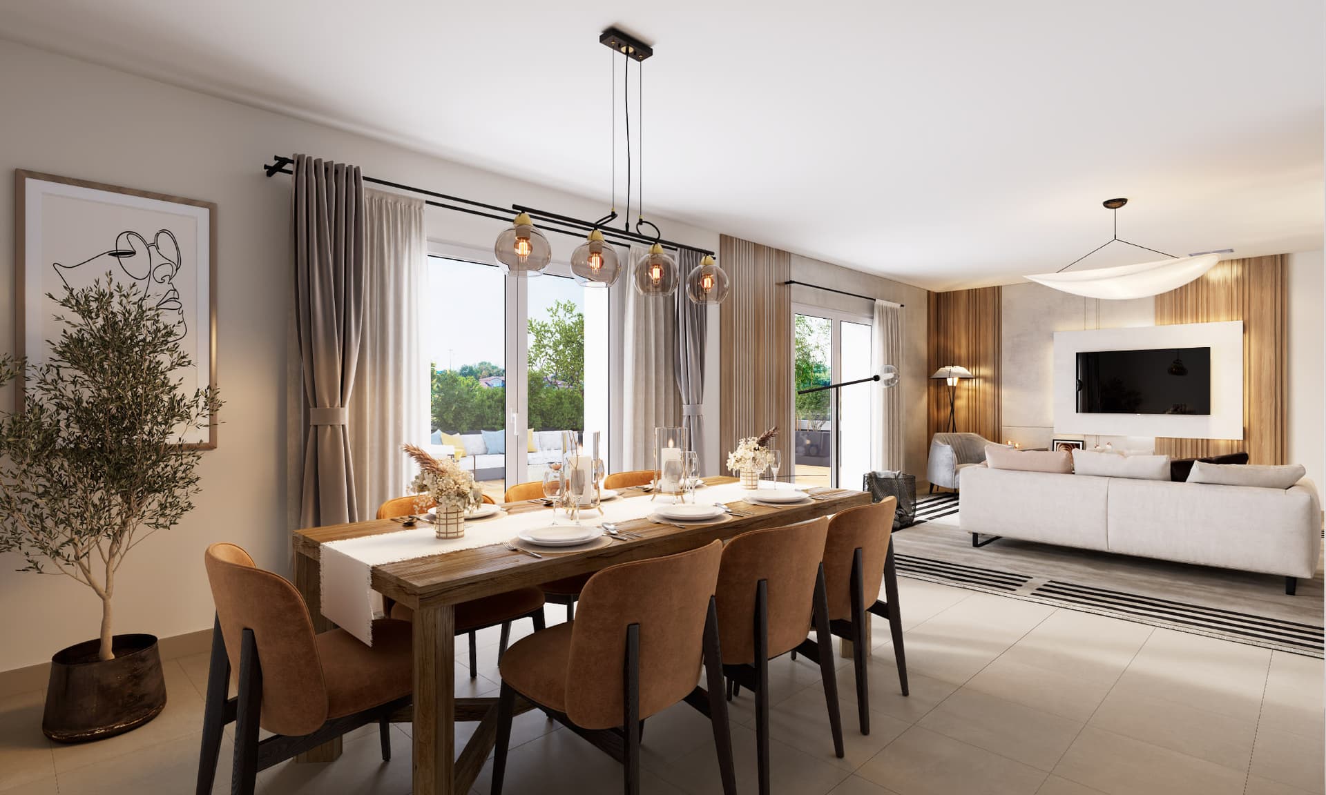 Toulouse — Située sur les hauteurs de Toulouse, cette nouvelle réalisation propose un cadre de vie privilégié a... — Miniature 3