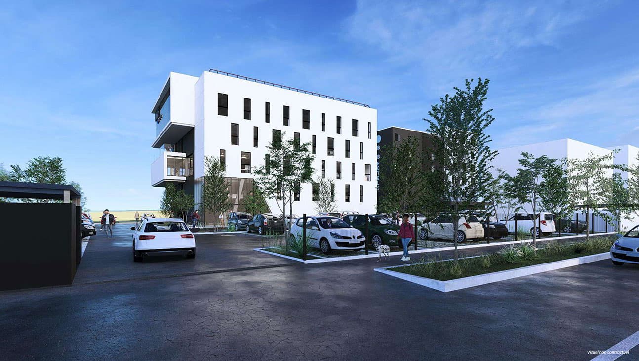 Bretteville-sur-Odon — Situé à Bretteville-sur-Odon, un nouvel immeuble de bureaux se distingue par son architecture soigné... — Miniature 4