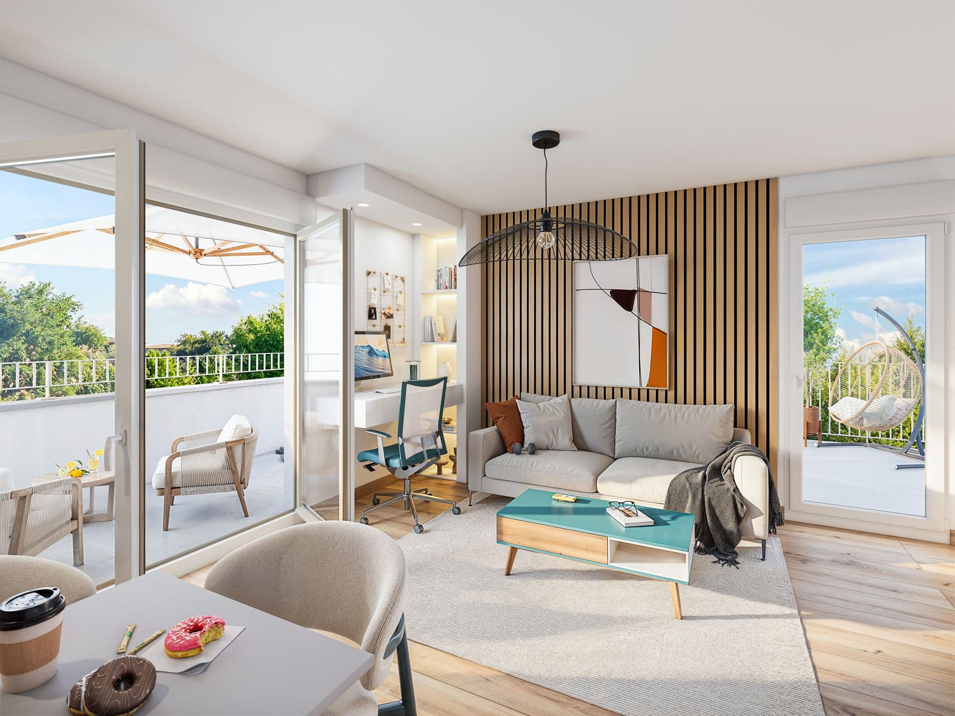 la Roche sur Yon — Située au cœur du quartier résidentiel Saint-André d’Ornay – Pont Morineau à La Roche-sur-Yon, cette... — Miniature 3