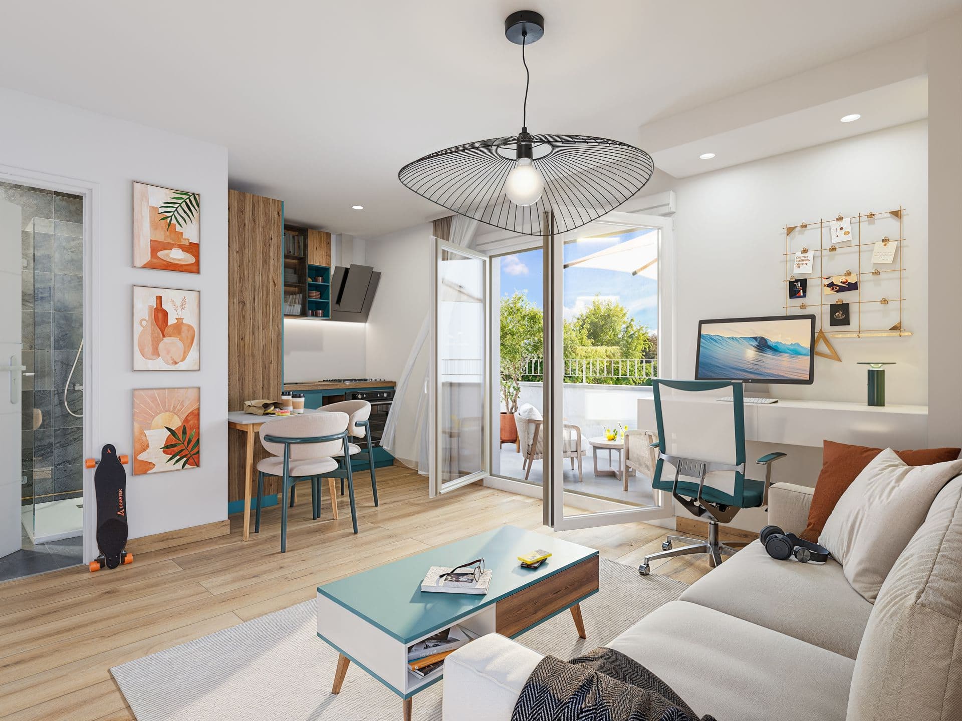 la Roche sur Yon — Située au cœur du quartier résidentiel Saint-André d’Ornay – Pont Morineau à La Roche-sur-Yon, cette... — Miniature 4