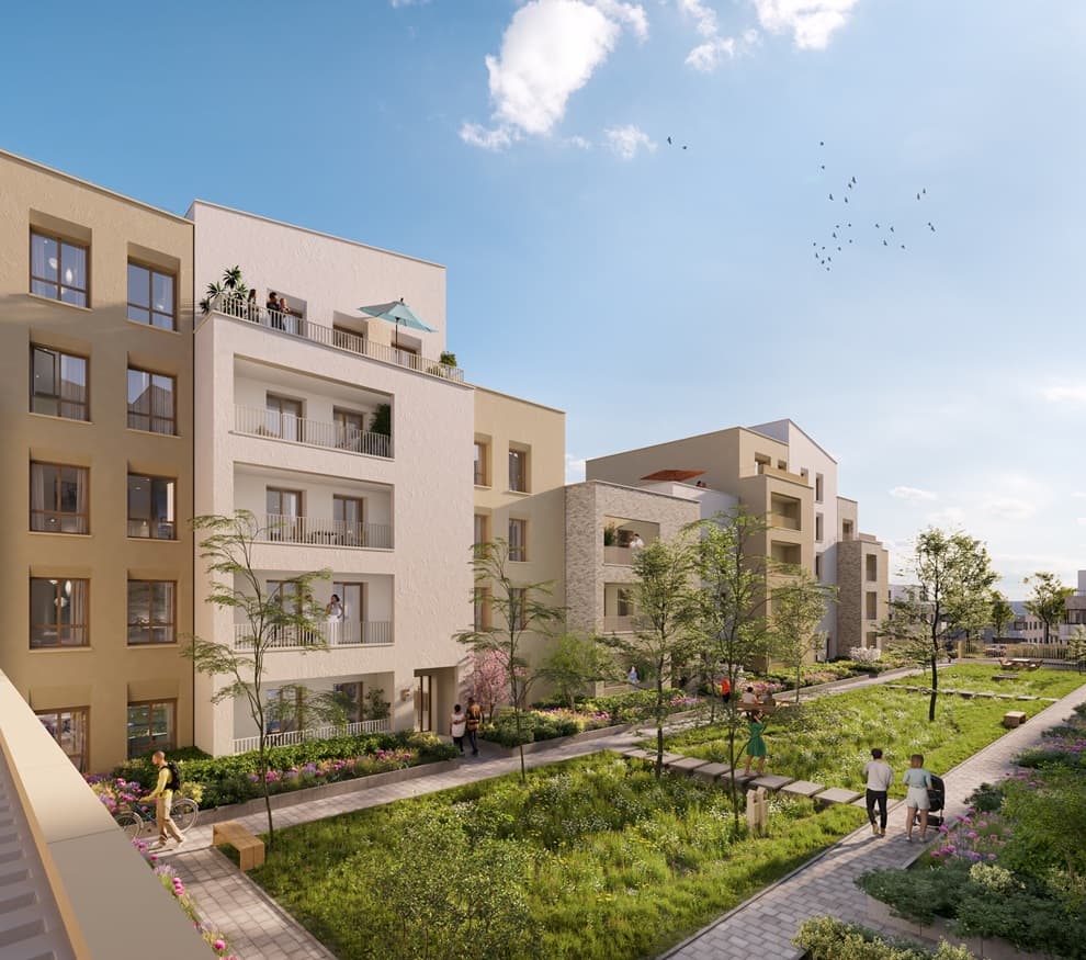 Orly — Au cœur d’un environnement verdoyant et convivial, cette nouvelle réalisation s’étend le long d’une ...