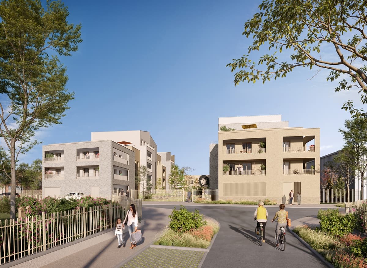 Orly — Au cœur d’un environnement verdoyant et convivial, cette nouvelle réalisation s’étend le long d’une ... — Miniature 3