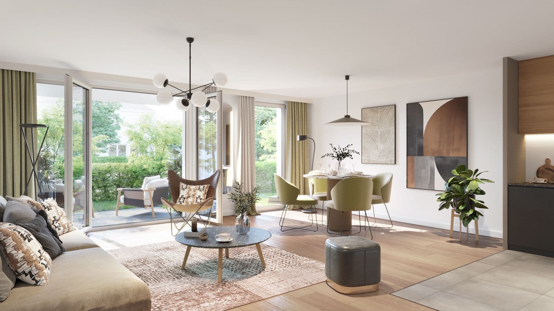 Compiegne — À Compiègne, une nouvelle résidence propose des appartements spacieux du deux au quatre pièces, conç... — Miniature 2