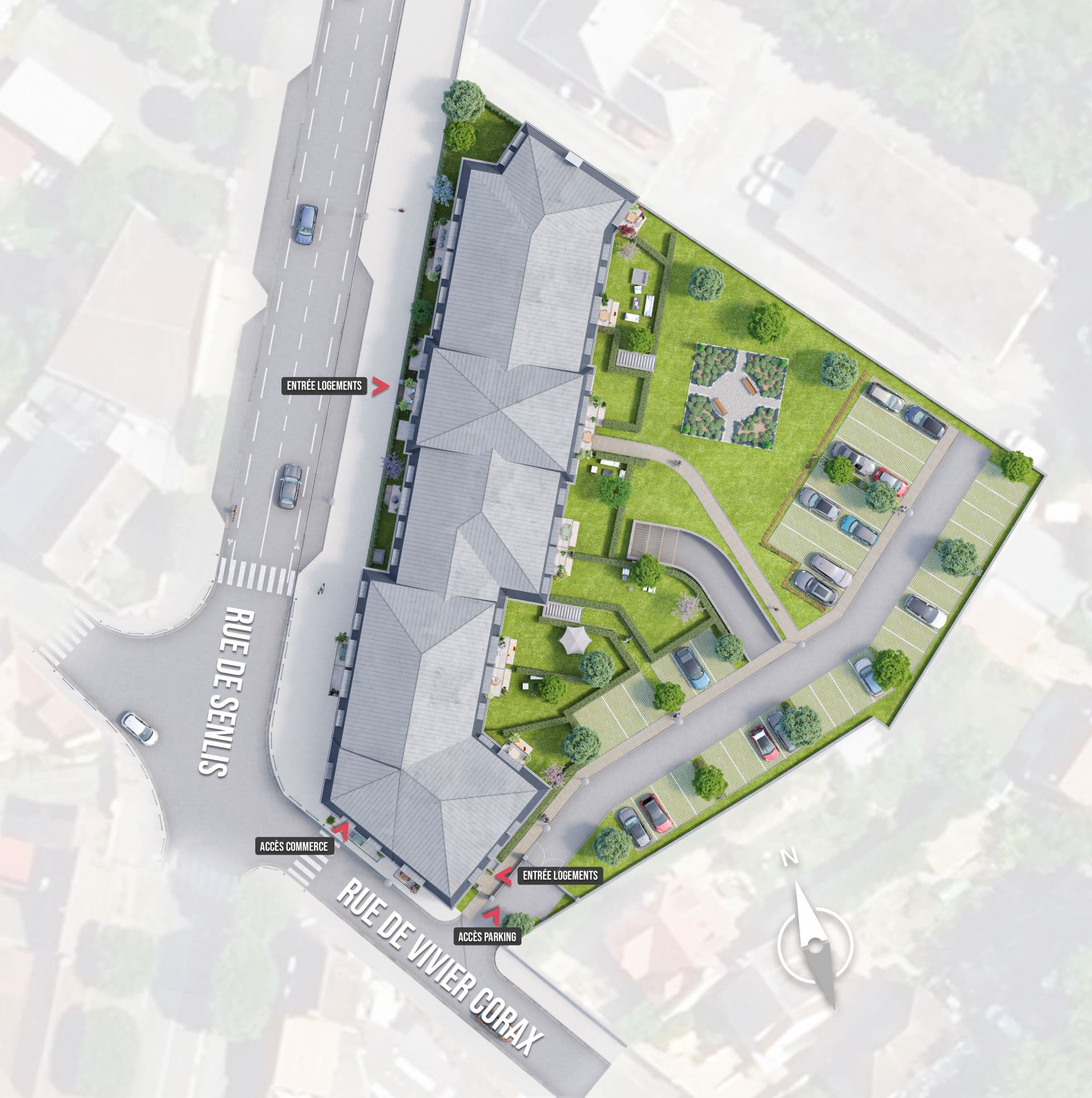 Compiegne — À Compiègne, une nouvelle résidence propose des appartements spacieux du deux au quatre pièces, conç... — Miniature 4
