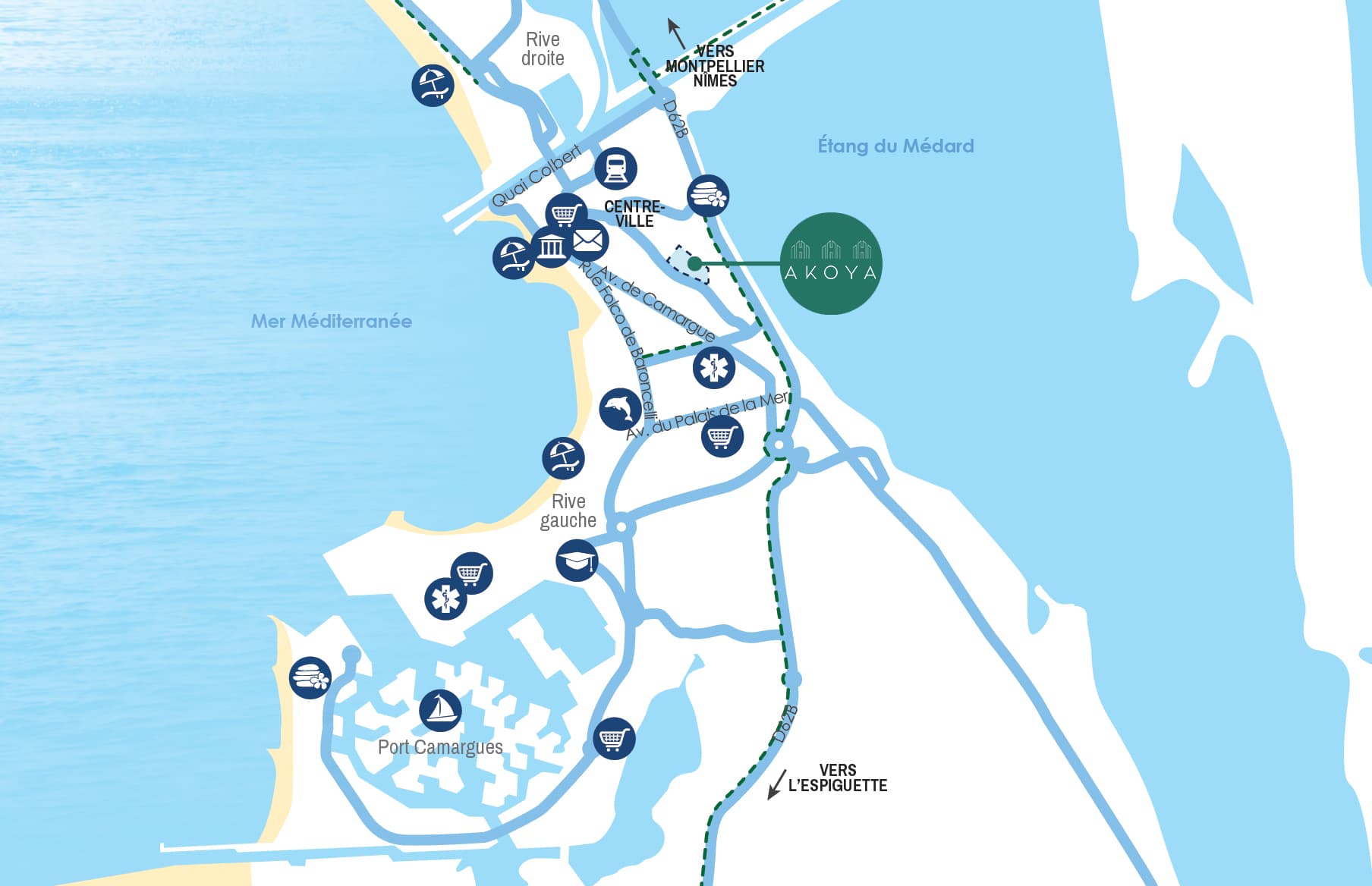le-Grau-du-Roi — Située dans un environnement calme et agréable, cette nouvelle résidence propose des appartements au... — Miniature 6