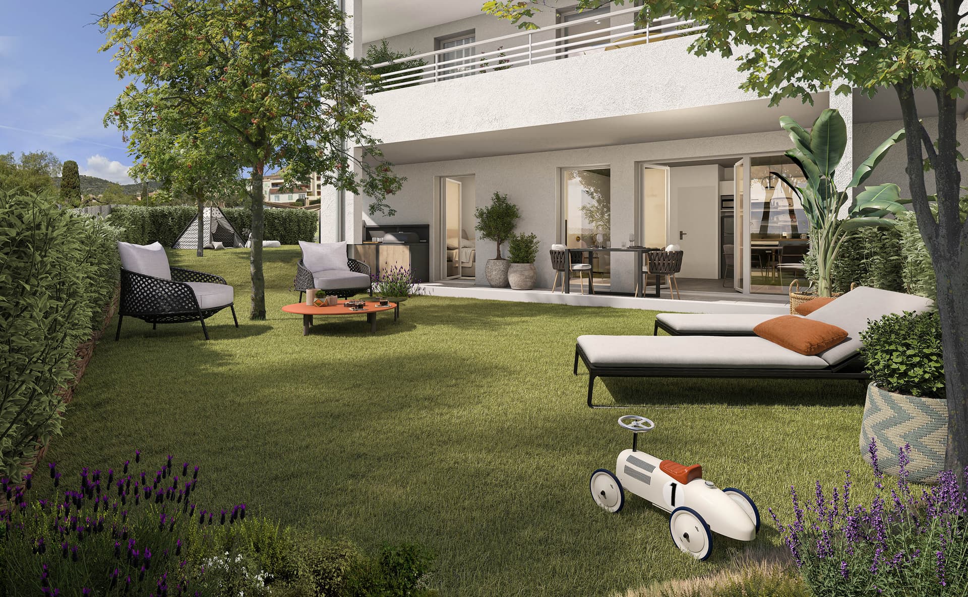 Bormes-les-Mimosas — Située à Bormes-les-Mimosas, cette nouvelle résidence propose une sélection d’appartements du deux a... — Miniature 8