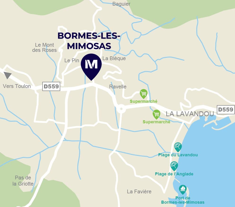 Bormes-les-Mimosas — Située à Bormes-les-Mimosas, cette nouvelle résidence propose une sélection d’appartements du deux a... — Miniature 9