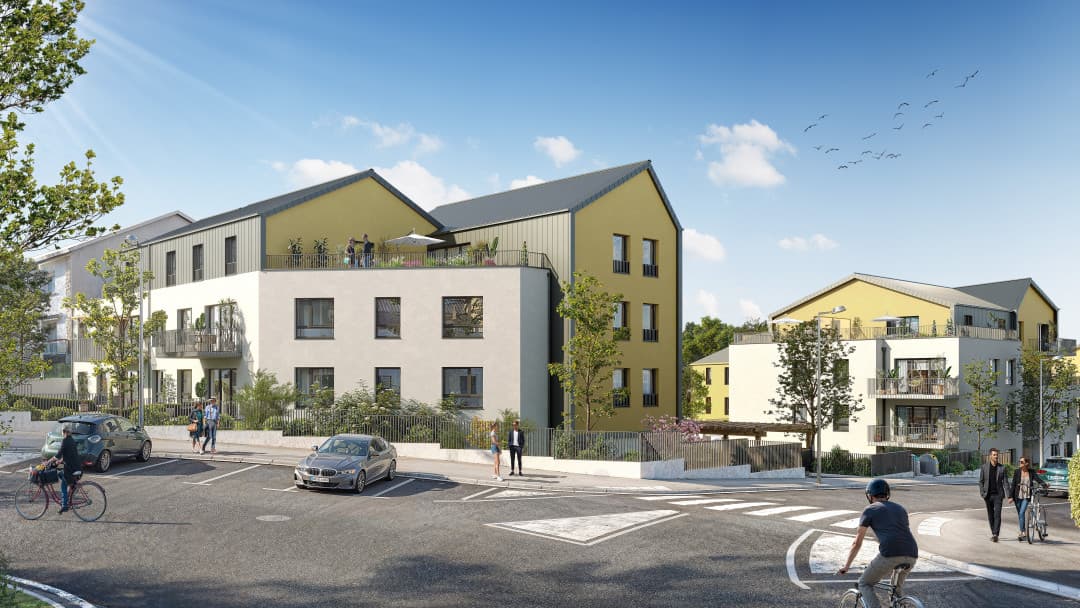 Nancy — Située dans le quartier prisé de Buthégnémont à Nancy, cette nouvelle résidence propose un cadre de ... — Miniature 2