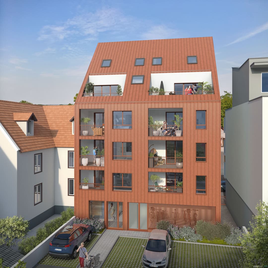 Strasbourg — Situé à Strasbourg, ce programme propose les derniers appartements de type 2 pièces, d’une superfici... — Miniature 3
