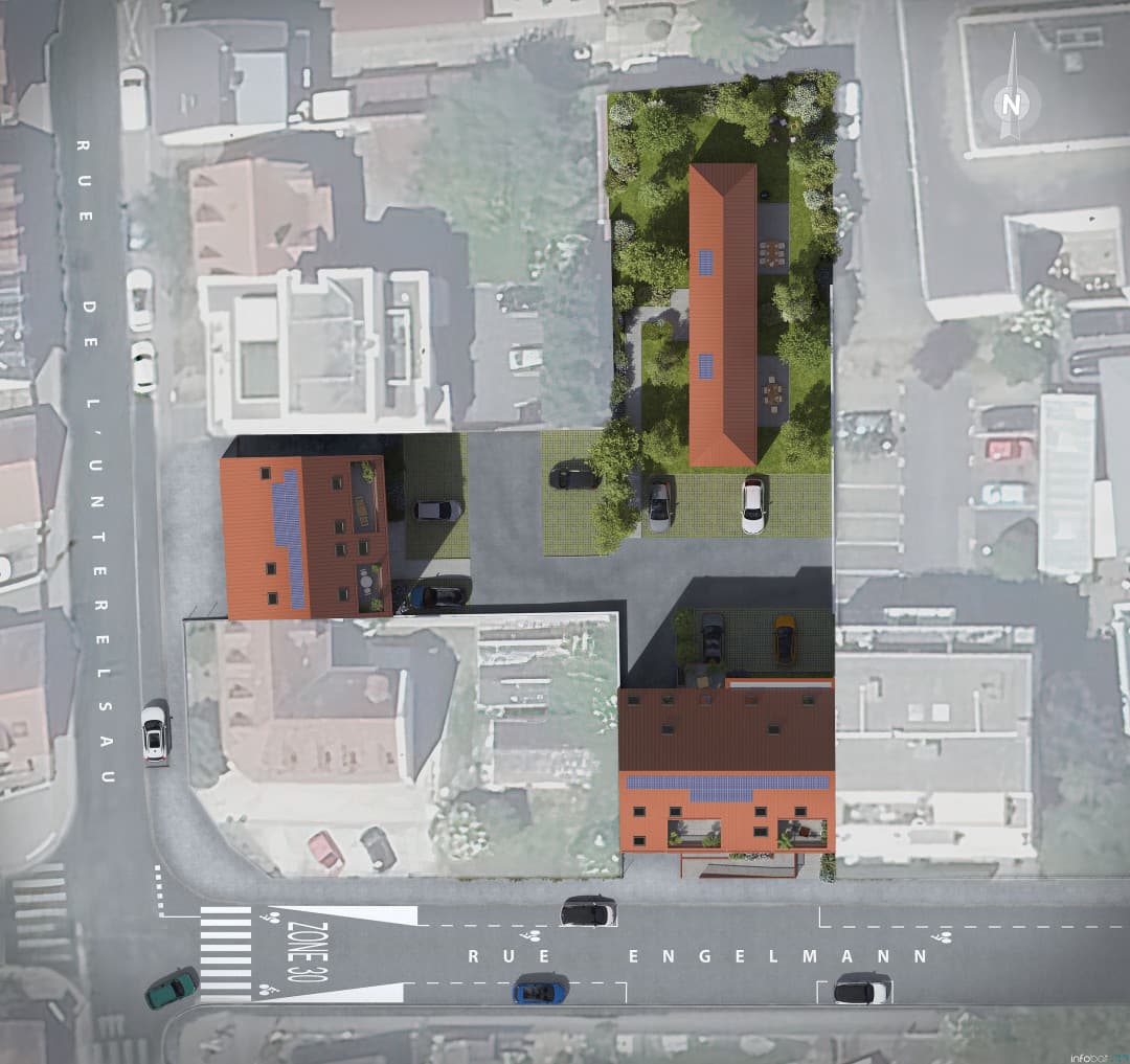 Strasbourg — Situé à Strasbourg, ce programme propose les derniers appartements de type 2 pièces, d’une superfici... — Miniature 5