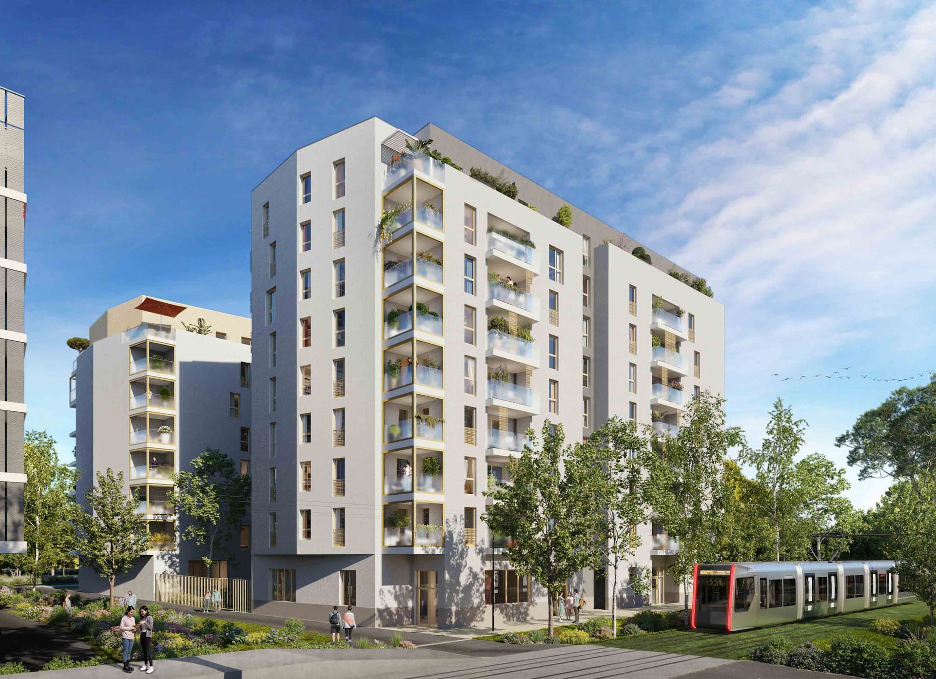 Tours — Située à proximité immédiate du centre-ville, cette nouvelle résidence bénéficie d’un emplacement pr... — Photo 1