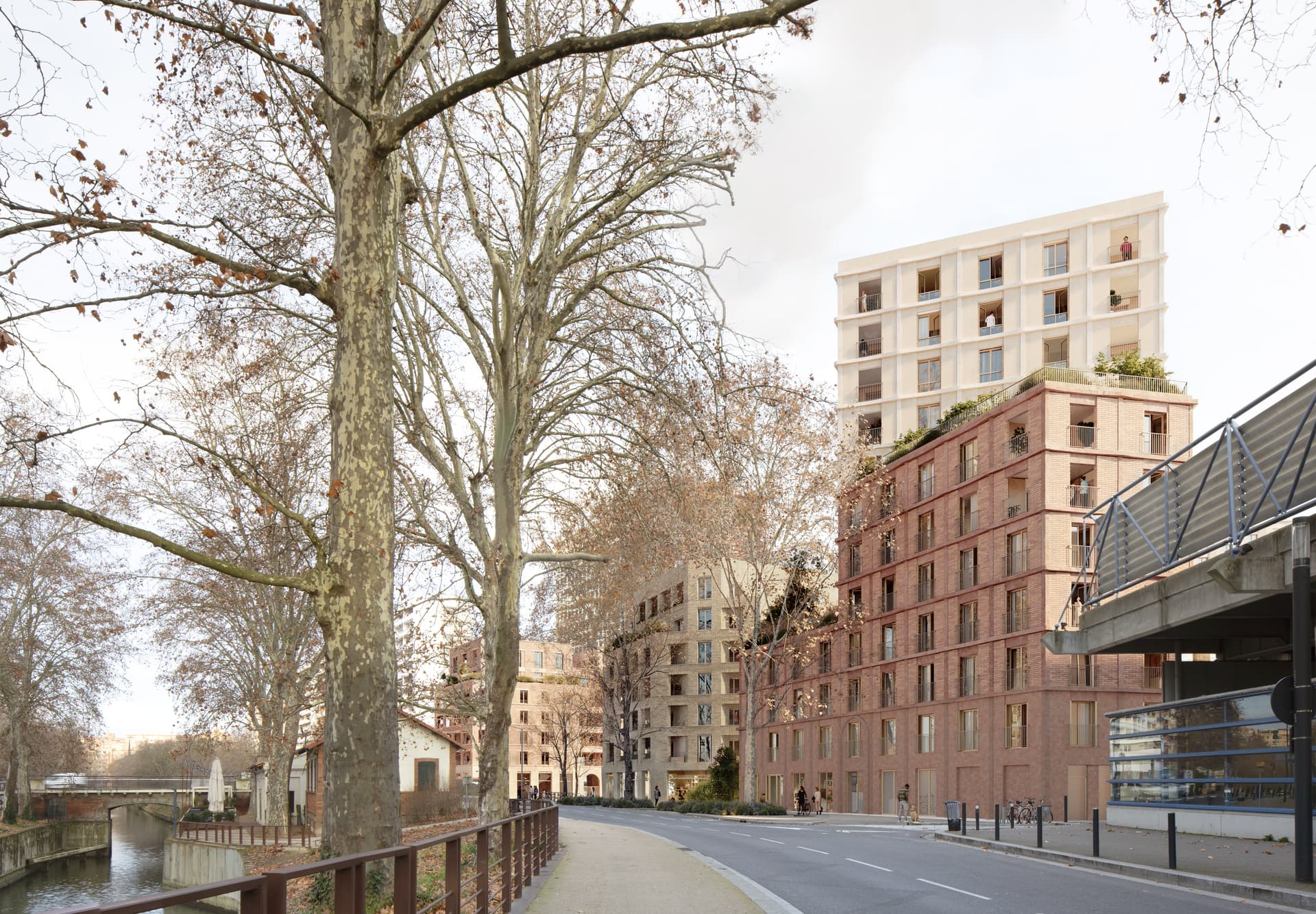 Toulouse — Au cœur du quartier Grand Matabiau Quais d’Oc à Toulouse, un nouveau projet d’aménagement urbain s’i... — Miniature 6