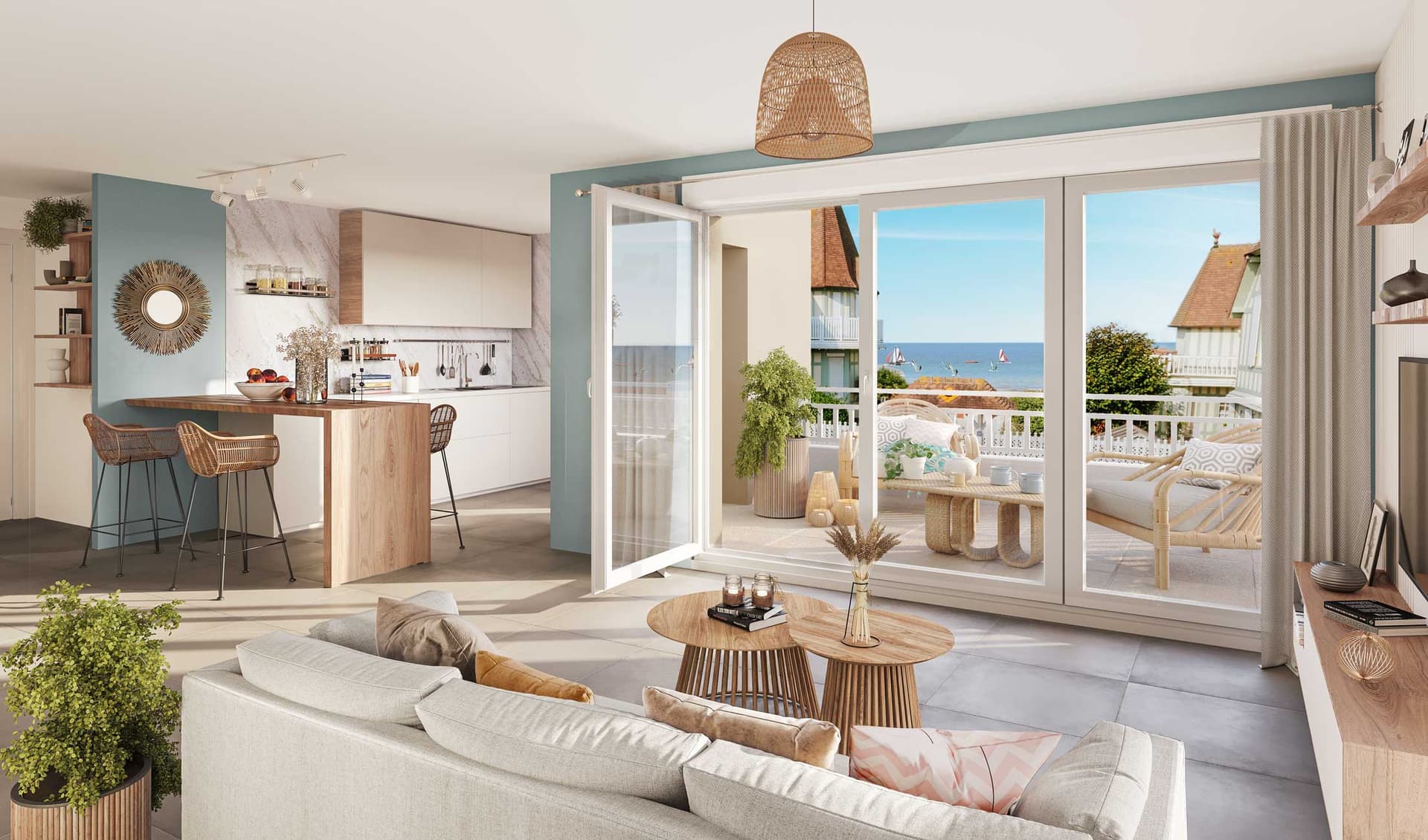 Langrune sur Mer — Située au cœur d’une commune dynamique de la Côte de Nacre, cette résidence intimiste propose un ens... — Miniature 2