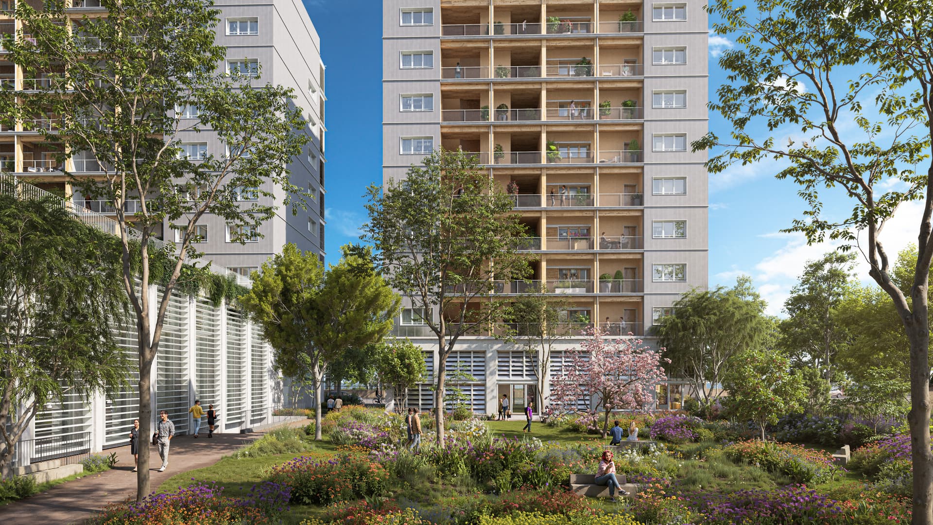 Lyon 2e — Pensé pour répondre aux besoins d’un quotidien harmonieux, ce nouveau projet propose un cadre de vie... — Photo 1