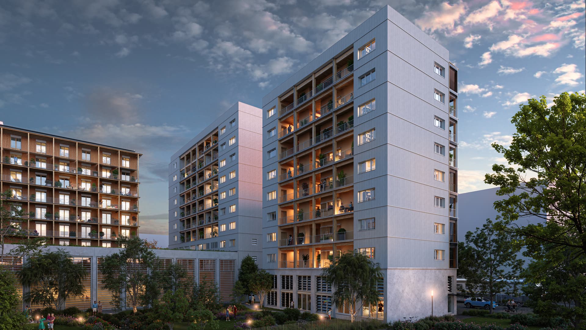 Lyon 2e — Pensé pour répondre aux besoins d’un quotidien harmonieux, ce nouveau projet propose un cadre de vie... — Miniature 2