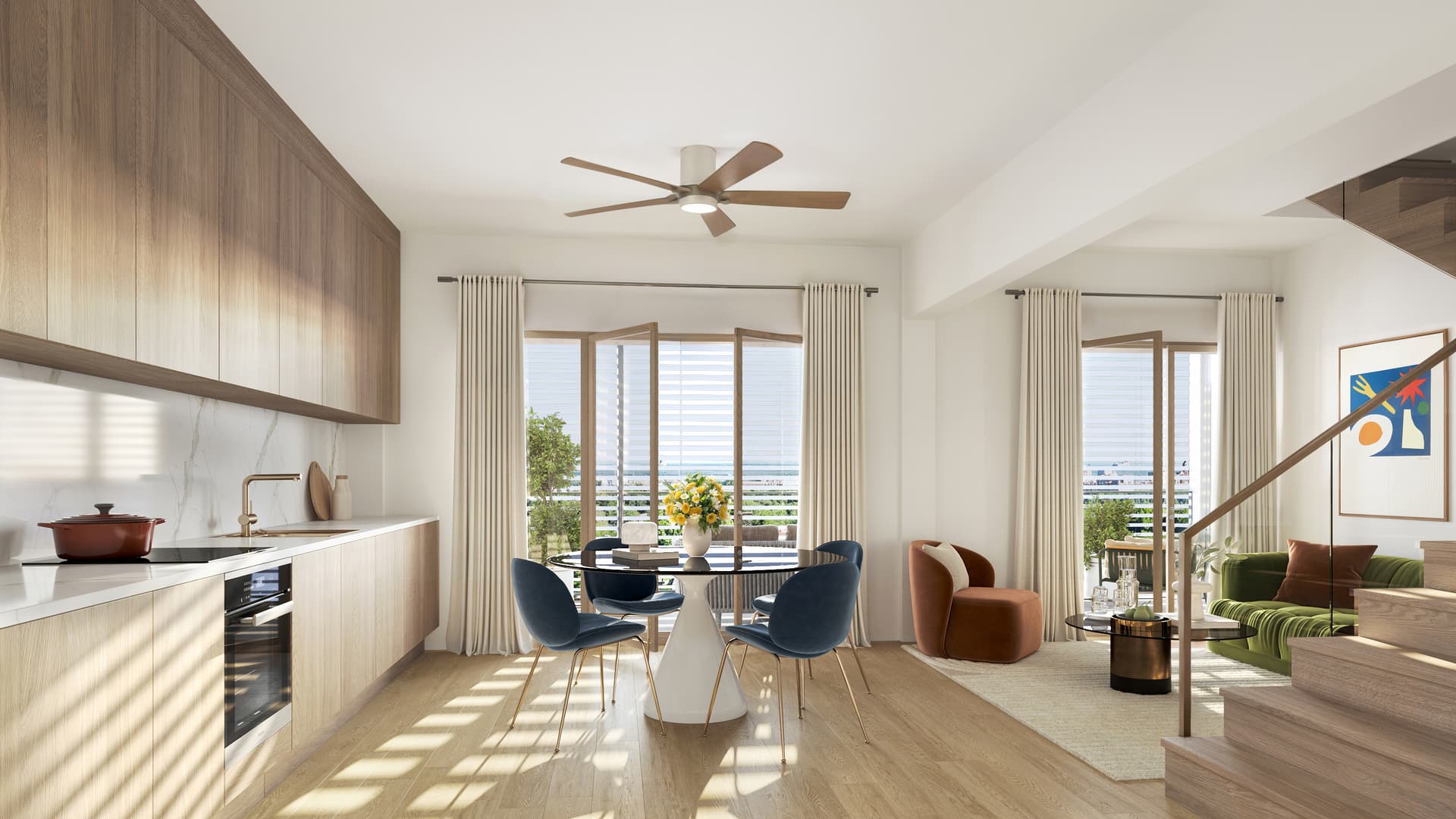 Lyon 2e — Pensé pour répondre aux besoins d’un quotidien harmonieux, ce nouveau projet propose un cadre de vie... — Miniature 4