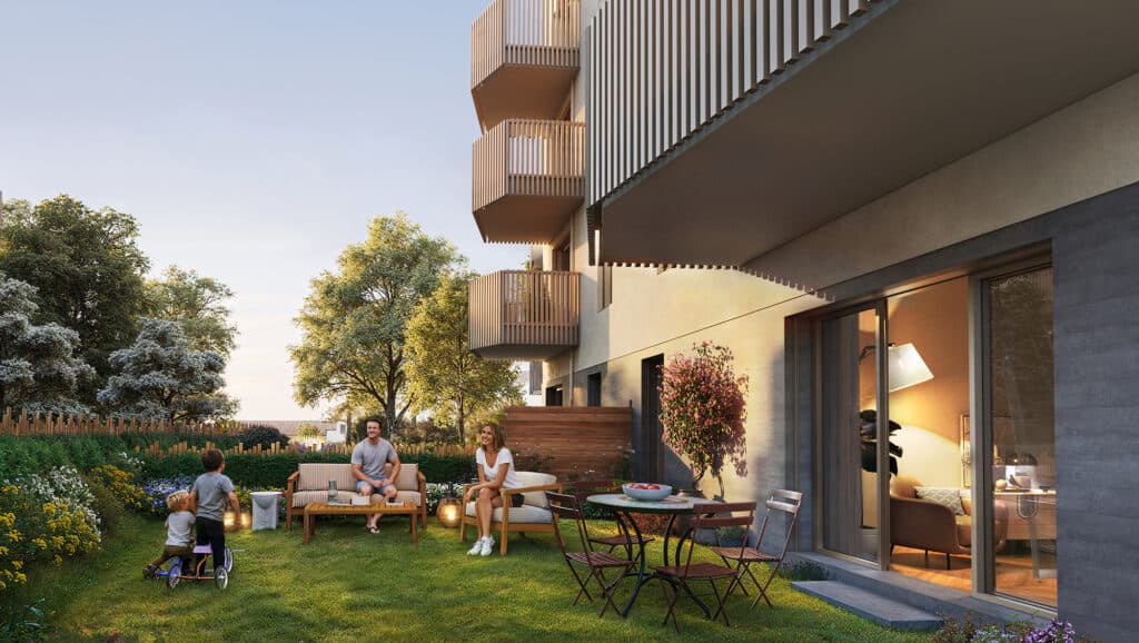 Villenave-D'ornon — Située à Villenave-d'Ornon, à proximité immédiate du tramway ligne C, cette résidence contemporaine ... — Photo 1