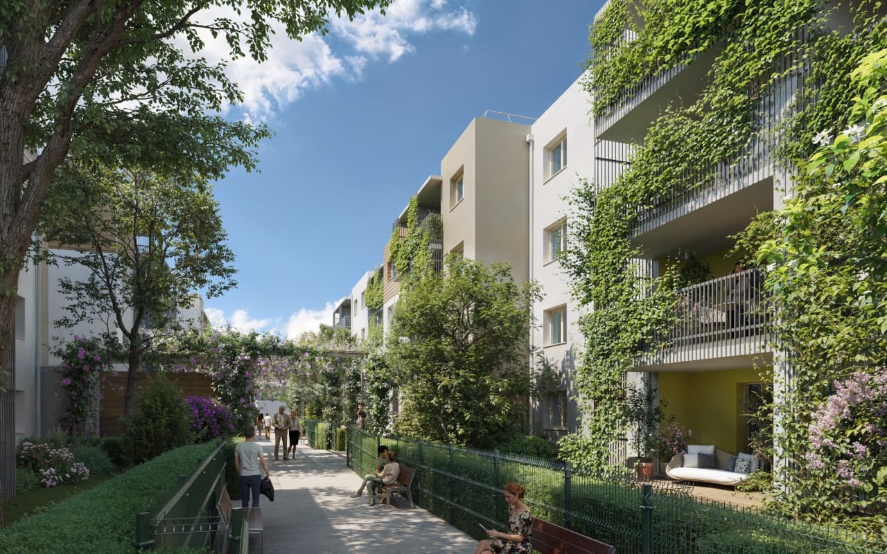 Narbonne — Situé au cœur d’un nouvel éco-quartier à proximité immédiate du centre-ville de Narbonne, ce projet ... — Miniature 2