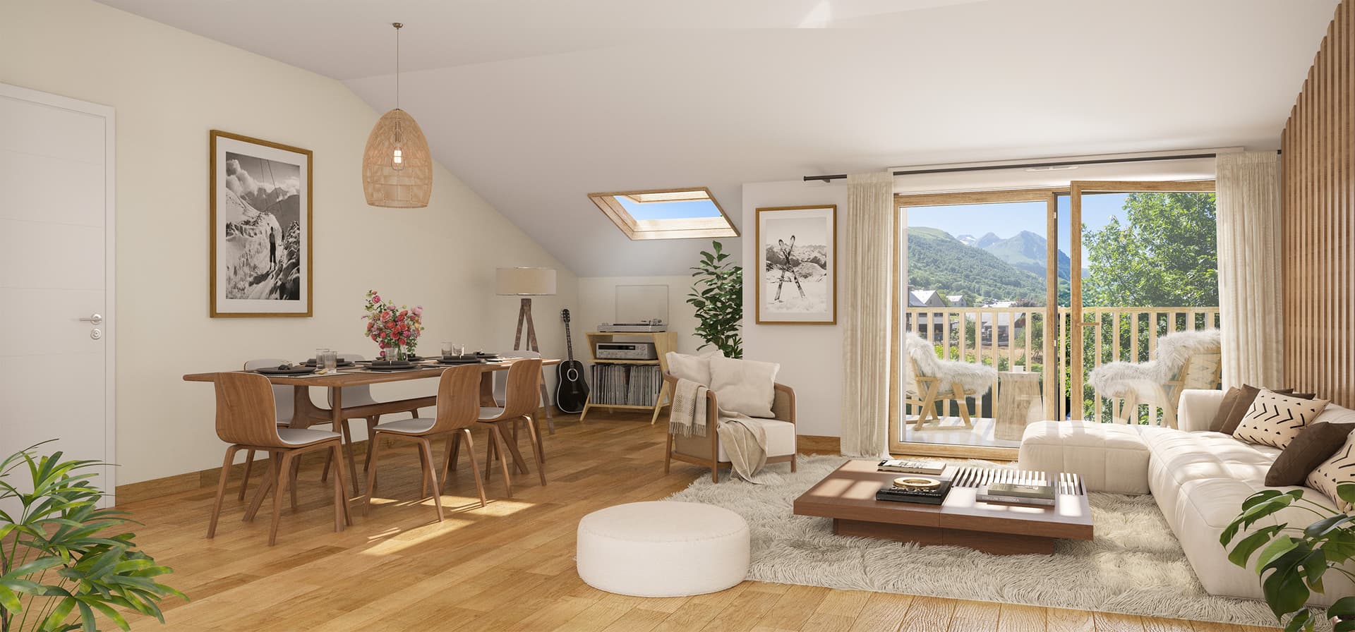 Loudenvielle — Au cœur de la vallée du Louron, entre les stations de Peyragudes et Val Louron, cette nouvelle résid... — Miniature 4