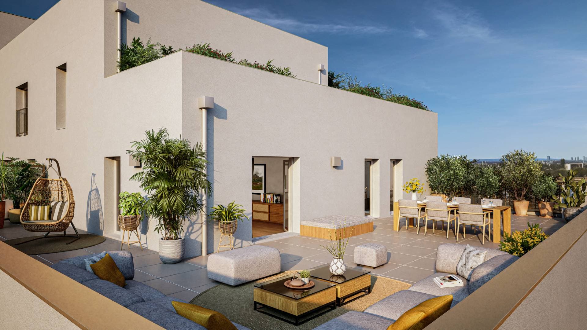 la Courneuve — Au cœur de La Courneuve, cette réalisation se distingue par une architecture contemporaine associée ... — Miniature 5